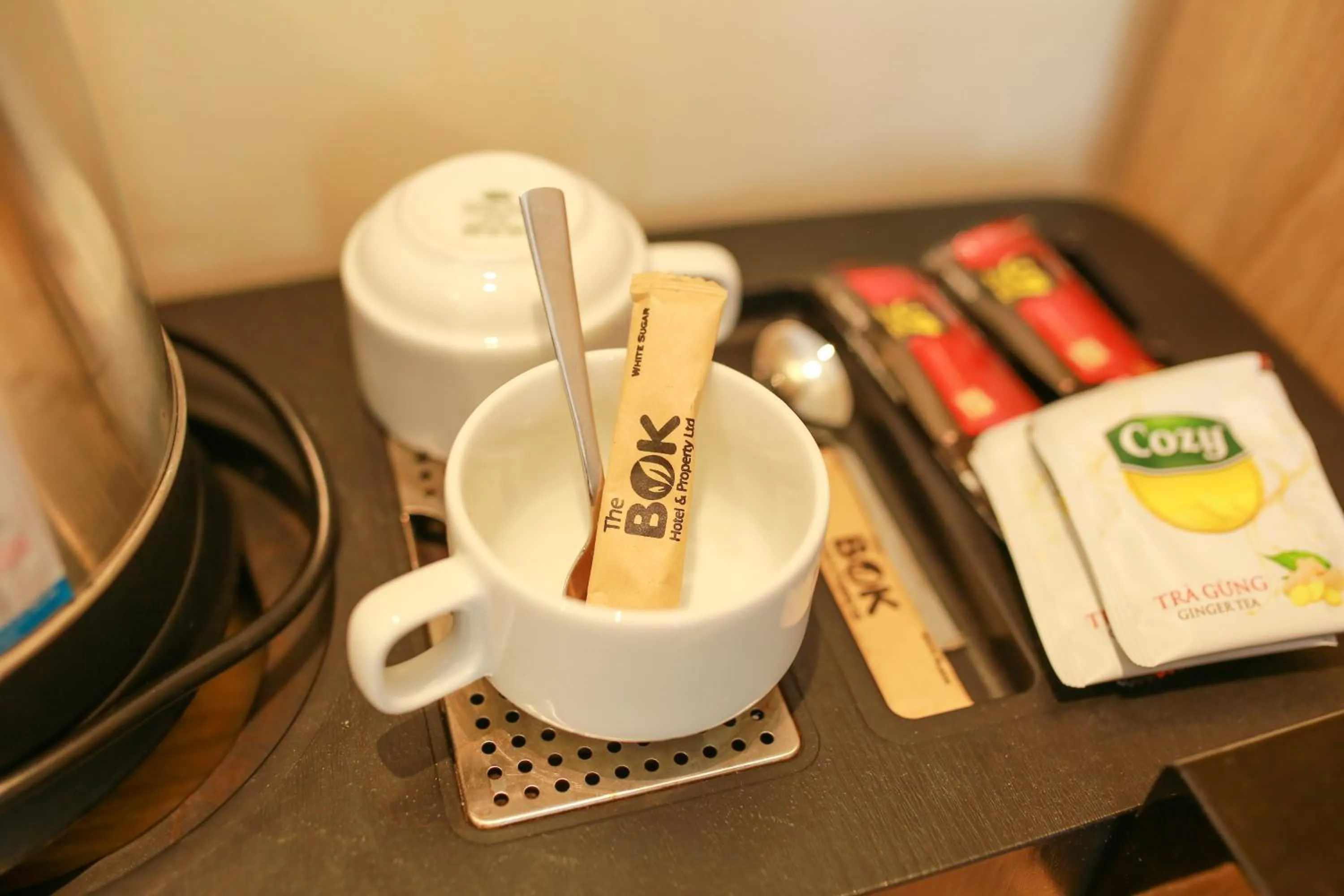 Coffee/tea facilities in The Bok Hotel Grand World - by GoGo Phú Quốc