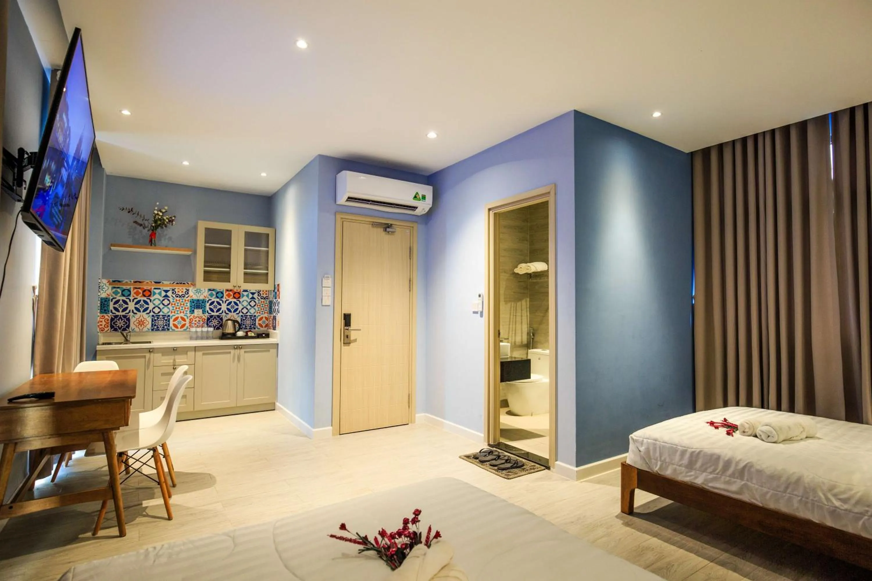 Bedroom, Bed in The Bok Hotel Grand World - by GoGo Phú Quốc