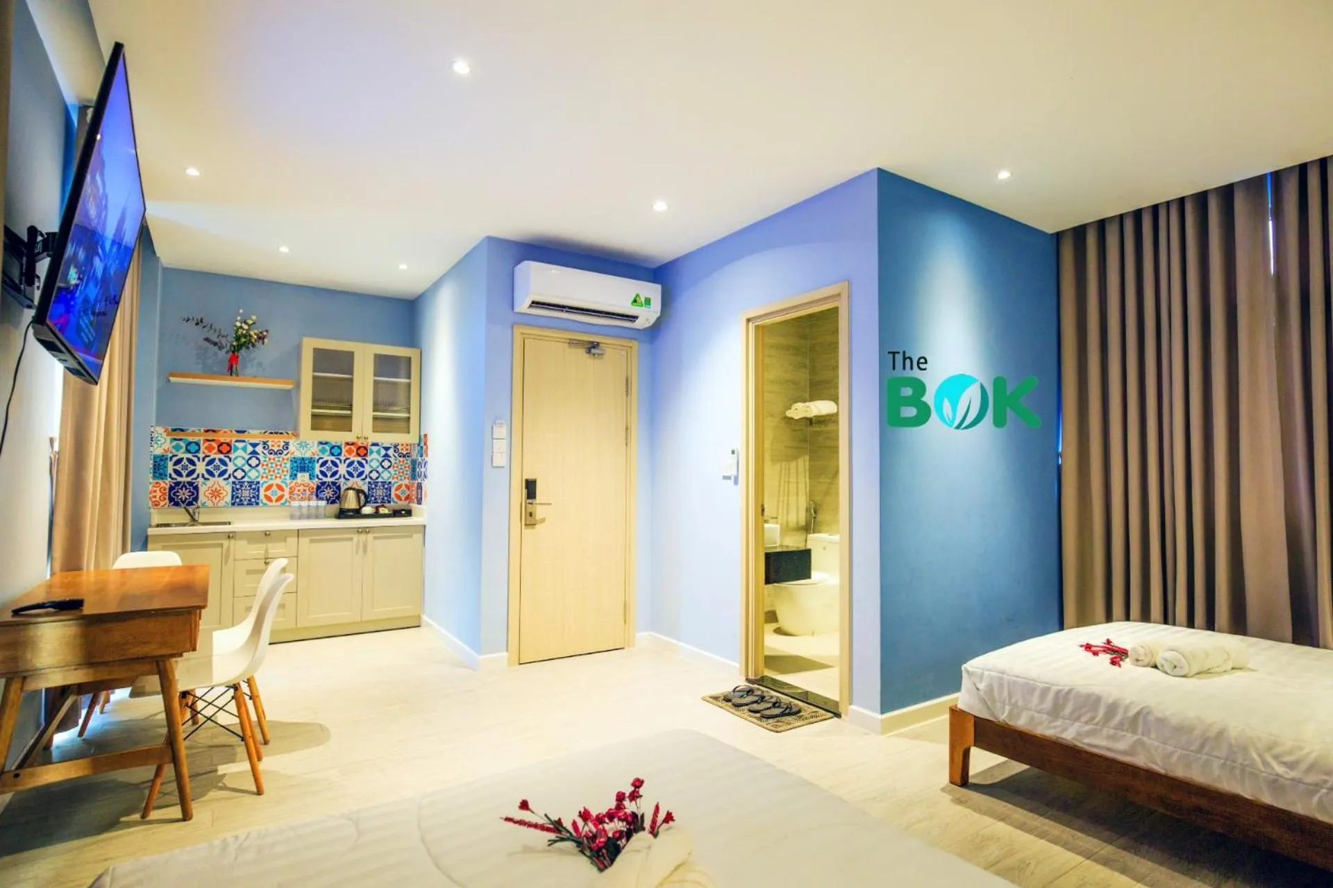 Bed in The Bok Hotel Grand World - by GoGo Phú Quốc