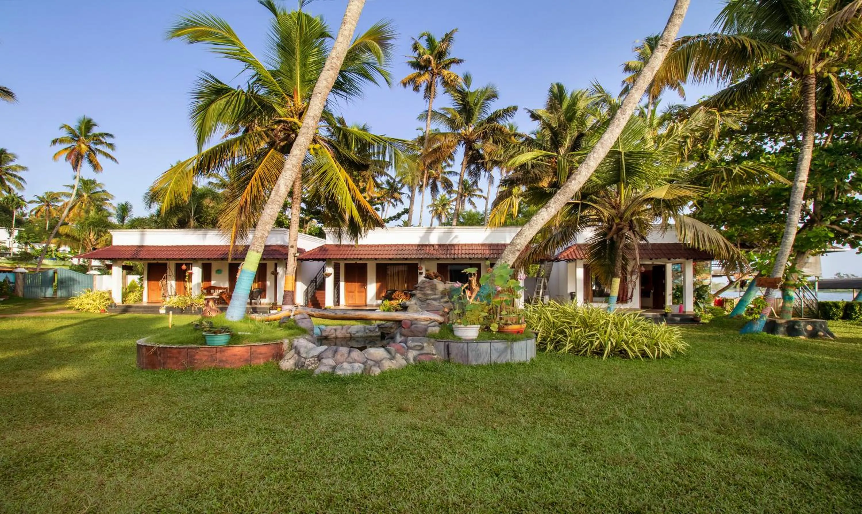 Garden in Treebo Majestic Retreat