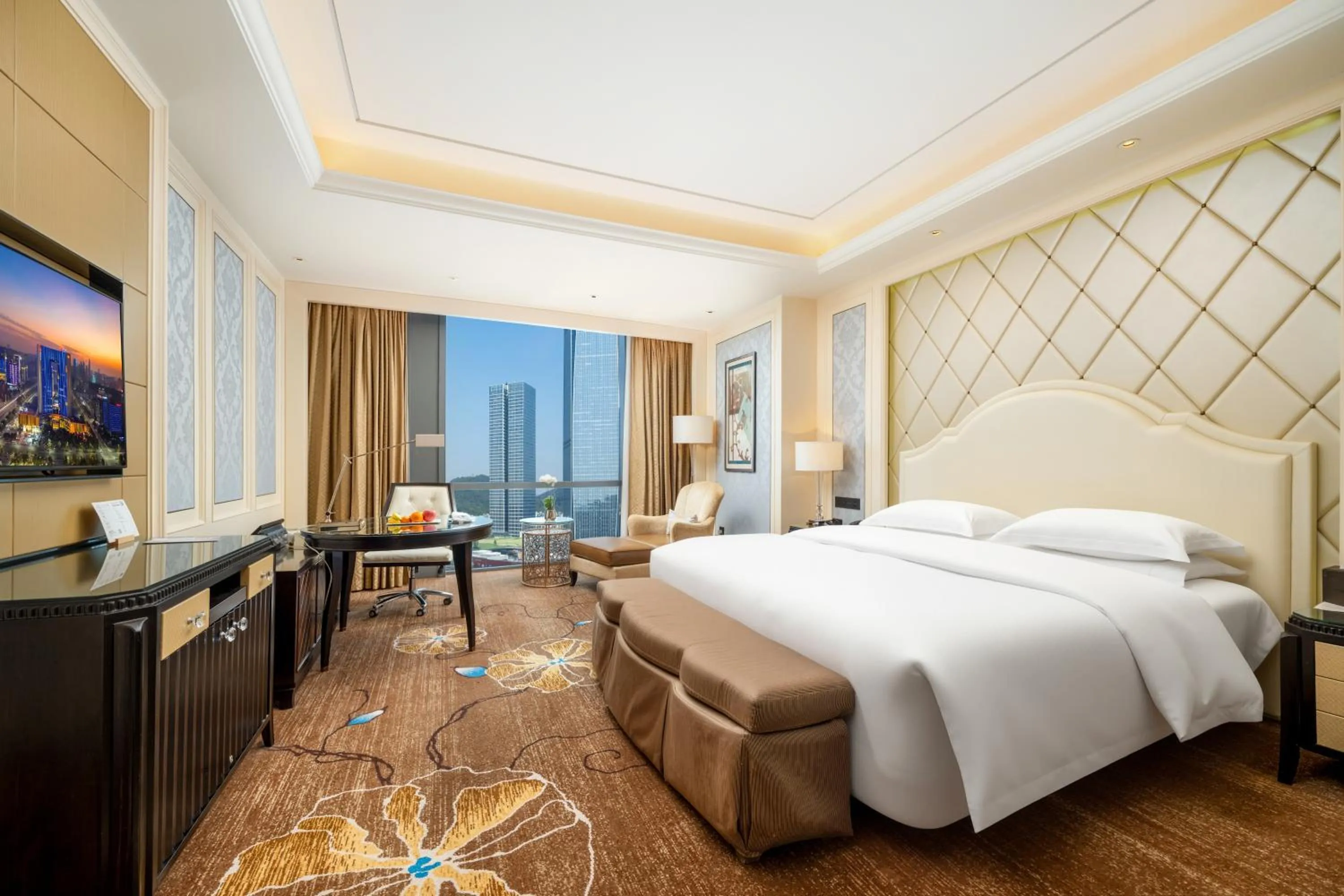 Photo of the whole room, Bed in Dongguan Kande International Hotel