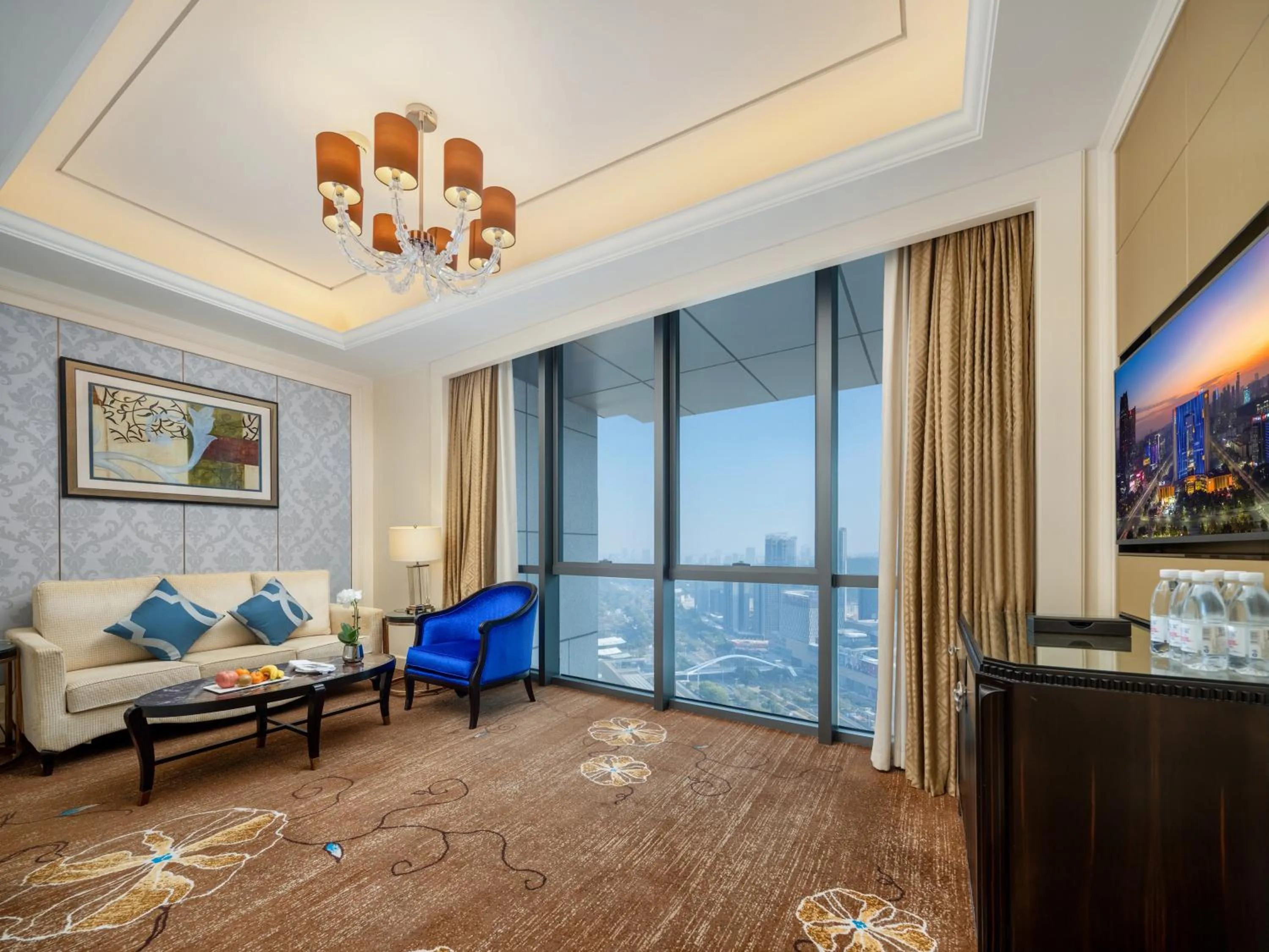 Living room in Dongguan Kande International Hotel