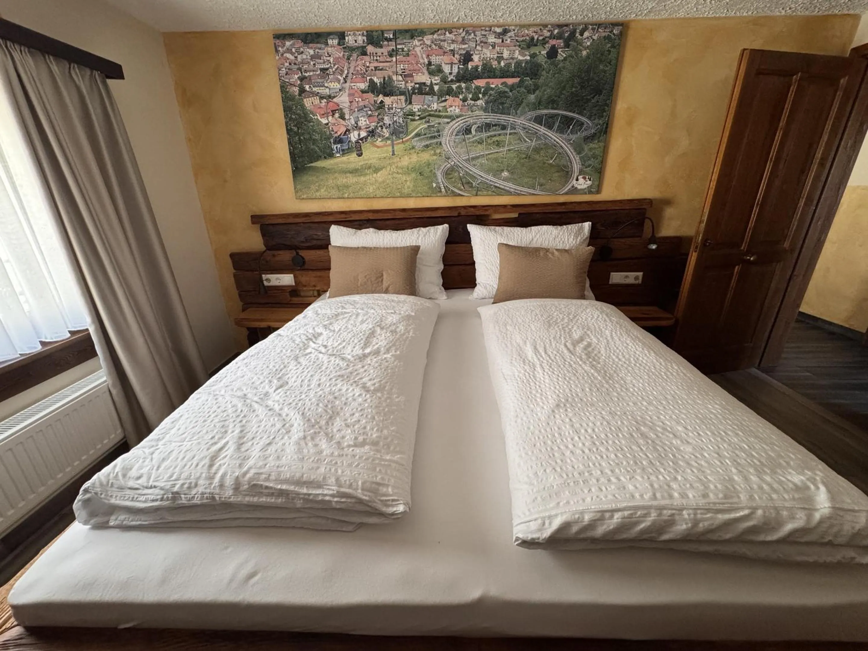 Bedroom, Bed in Black Forest Hotel Todtnau