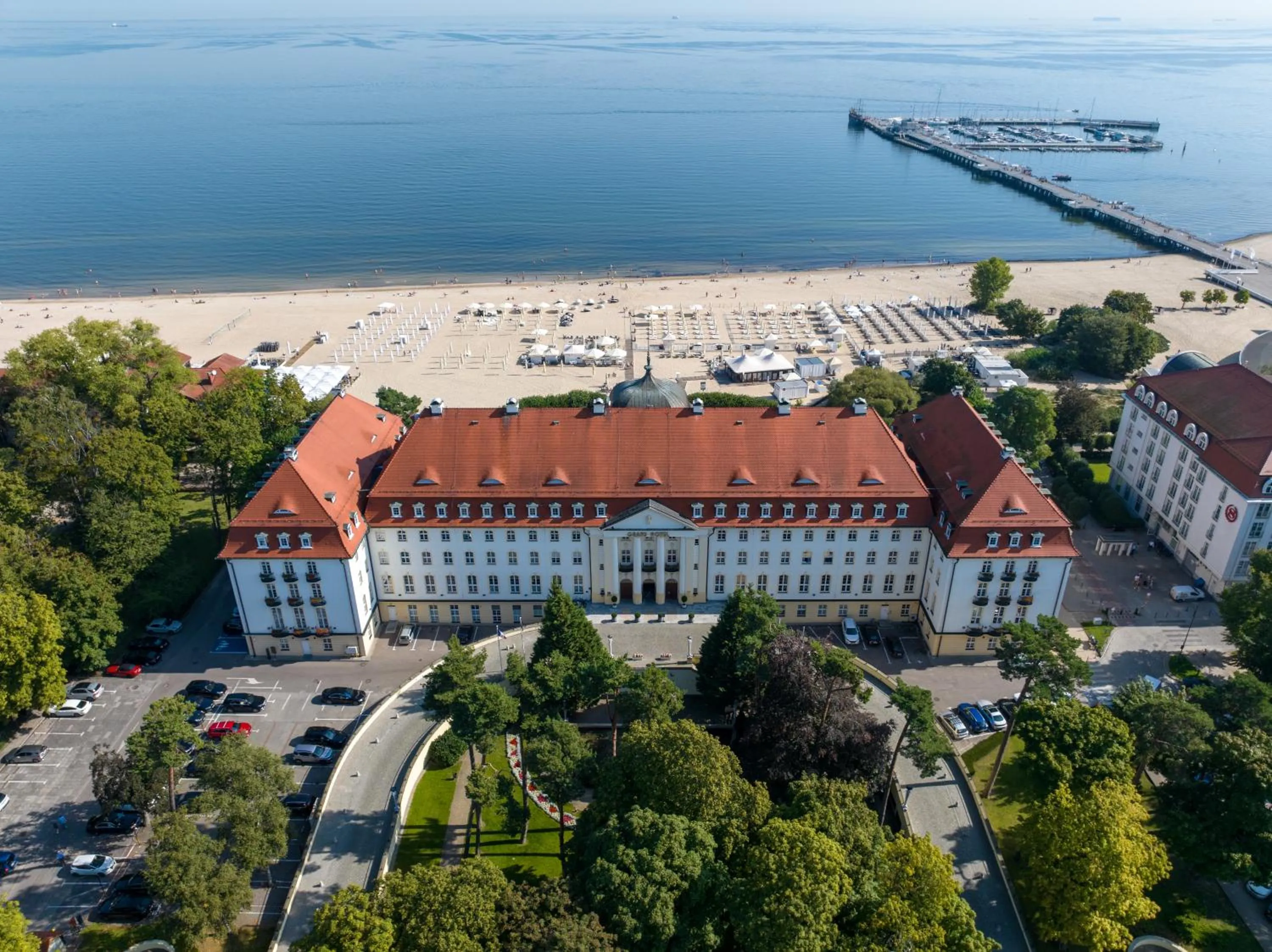 Property building in Sofitel Grand Sopot