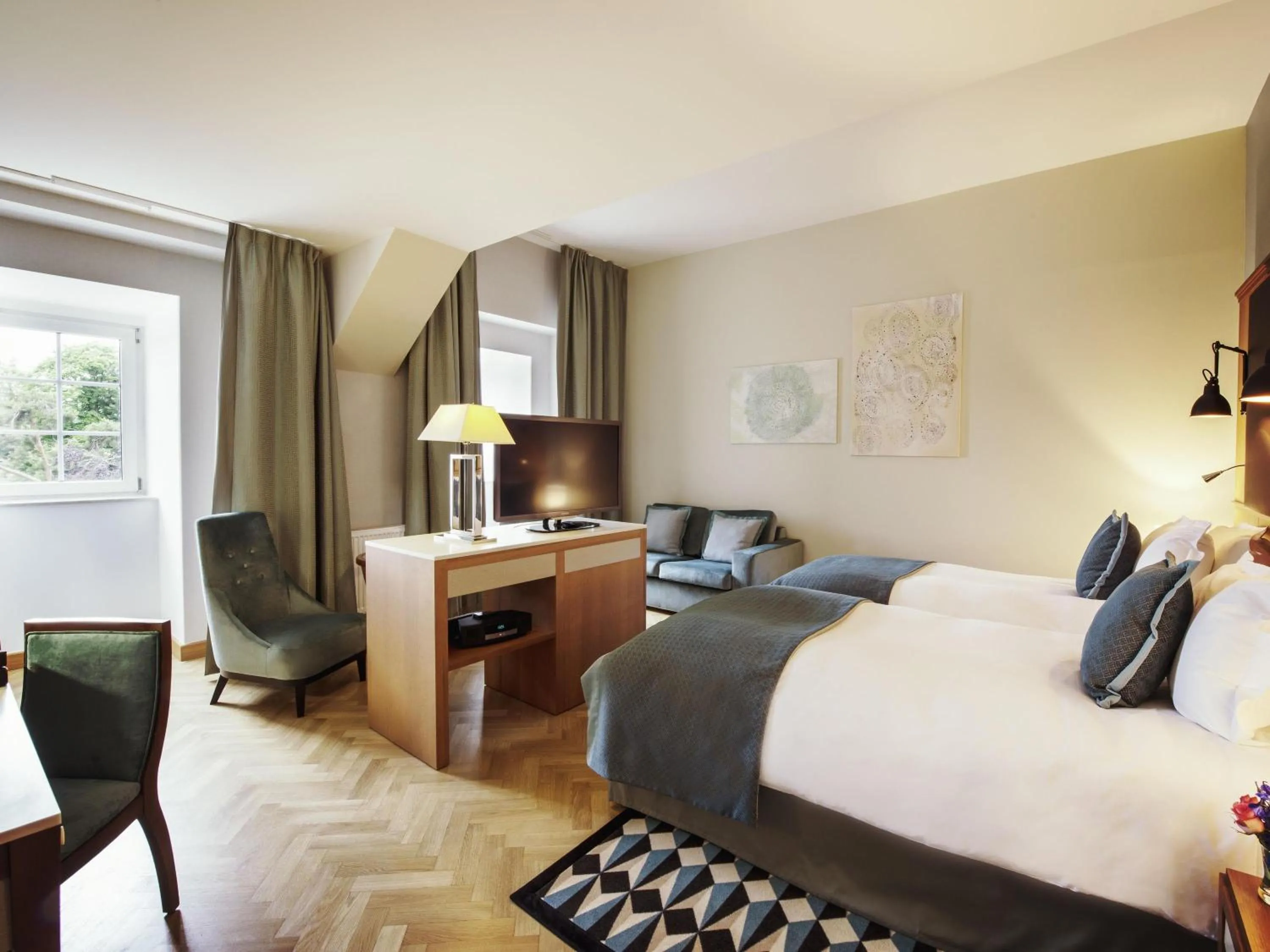 Bedroom, Bed in Sofitel Grand Sopot