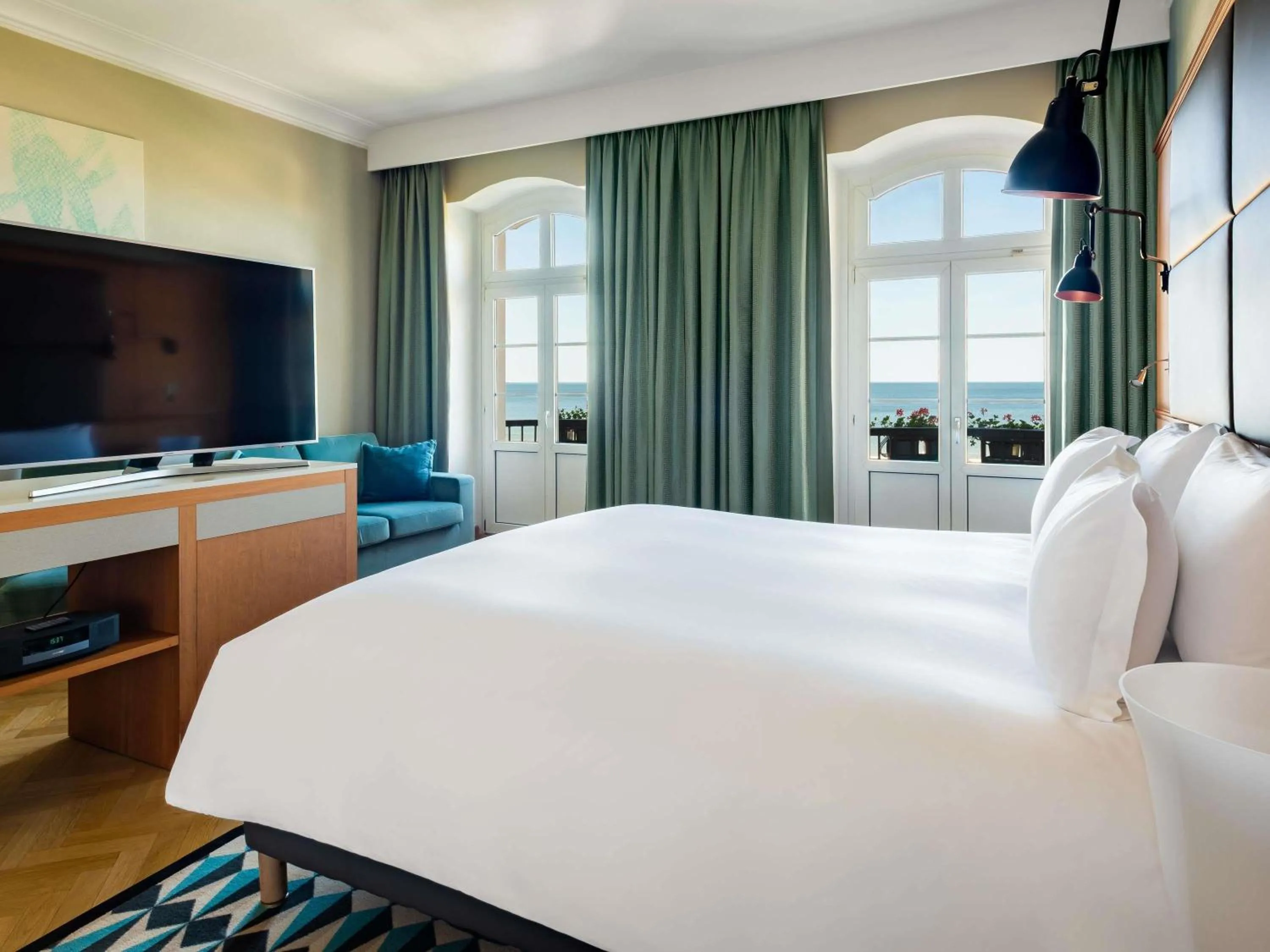 Bedroom, Bed in Sofitel Grand Sopot