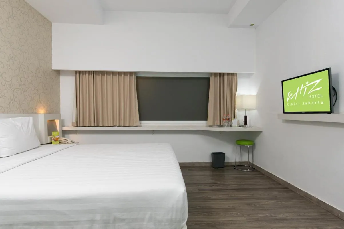Bed in Whiz Hotel Cikini Jakarta