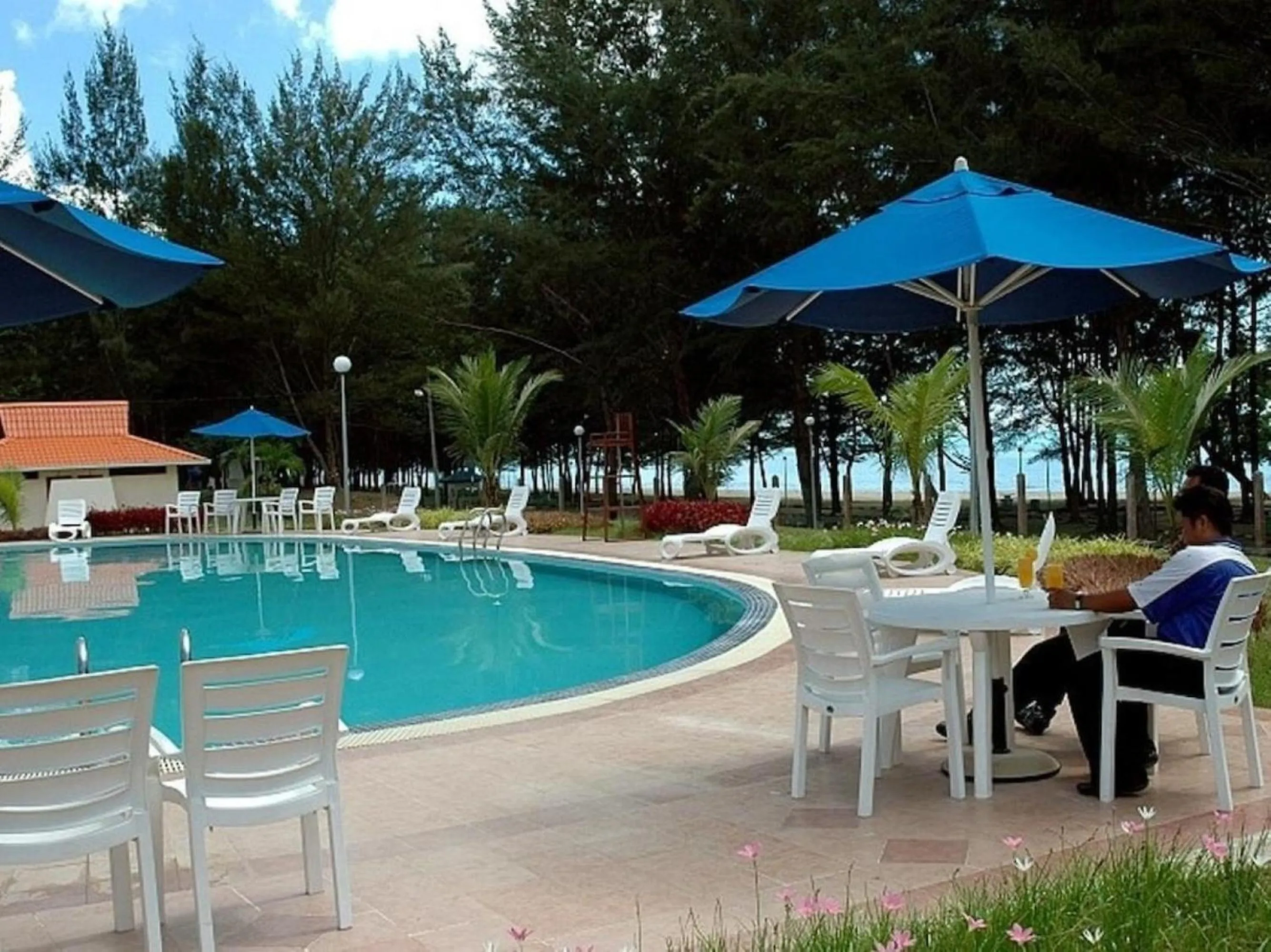 Swimming pool in Hotel Felda Residence Sahabat