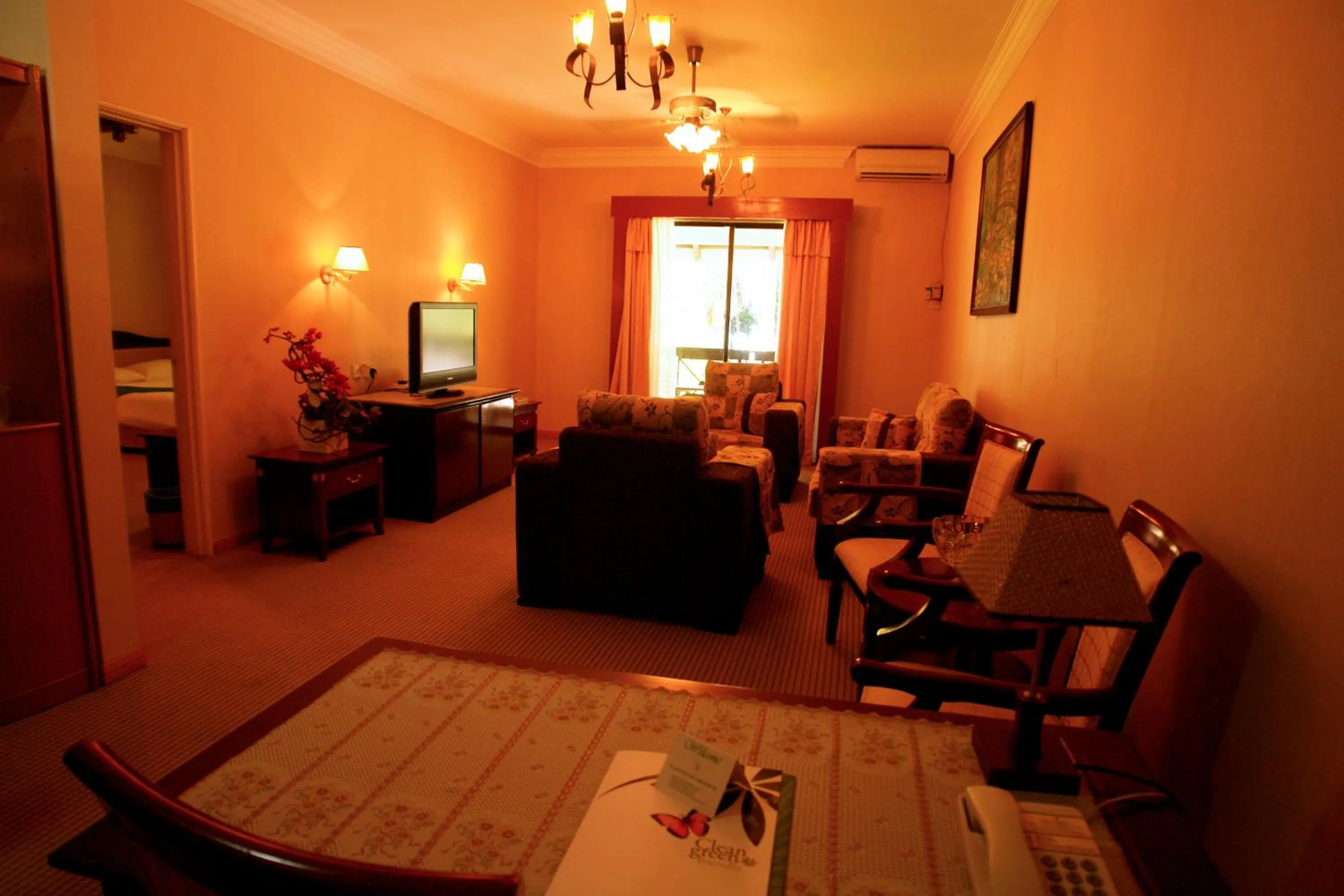 Living room in Hotel Felda Residence Sahabat