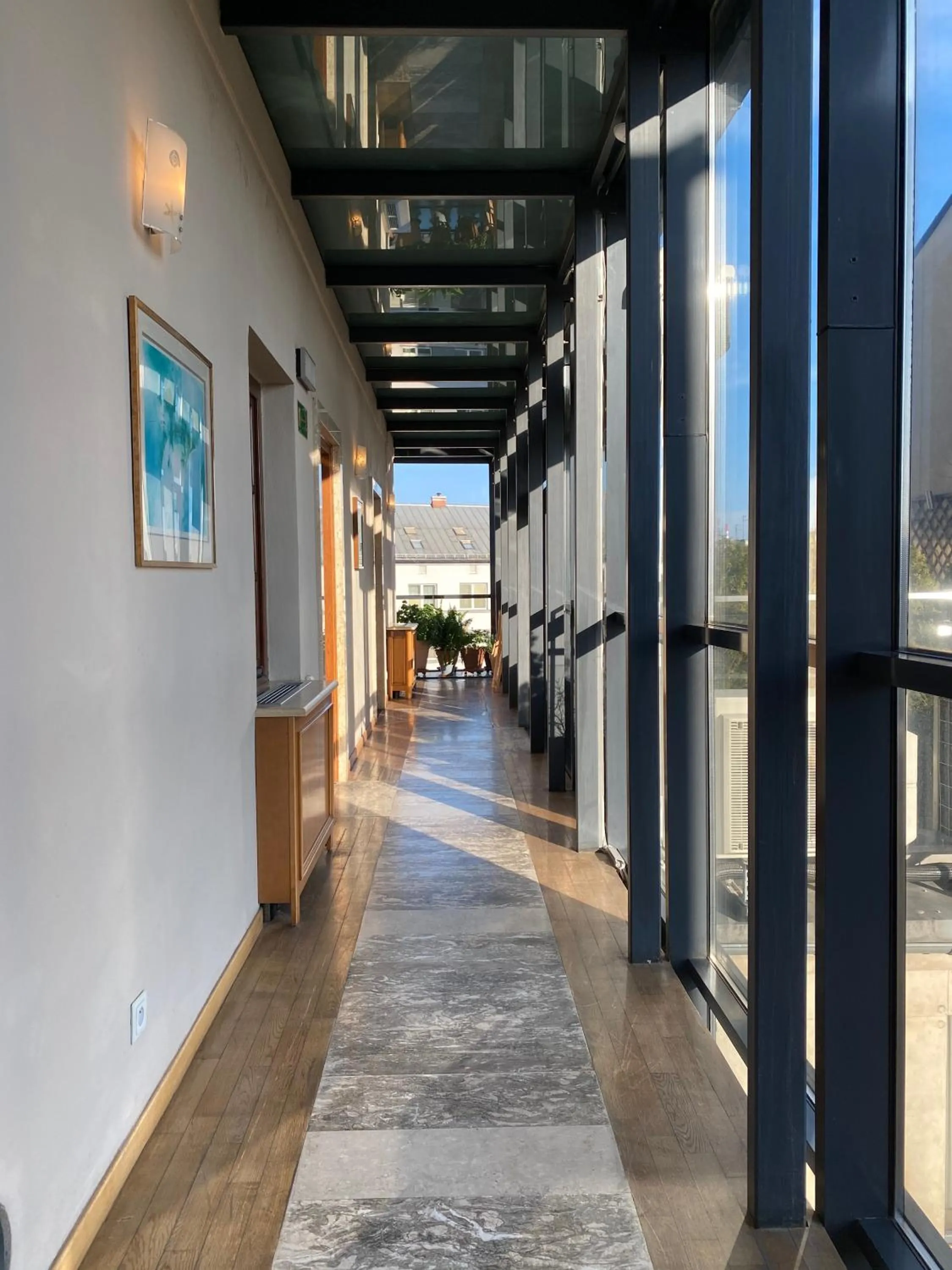 Property building in Hotel Rubinstein