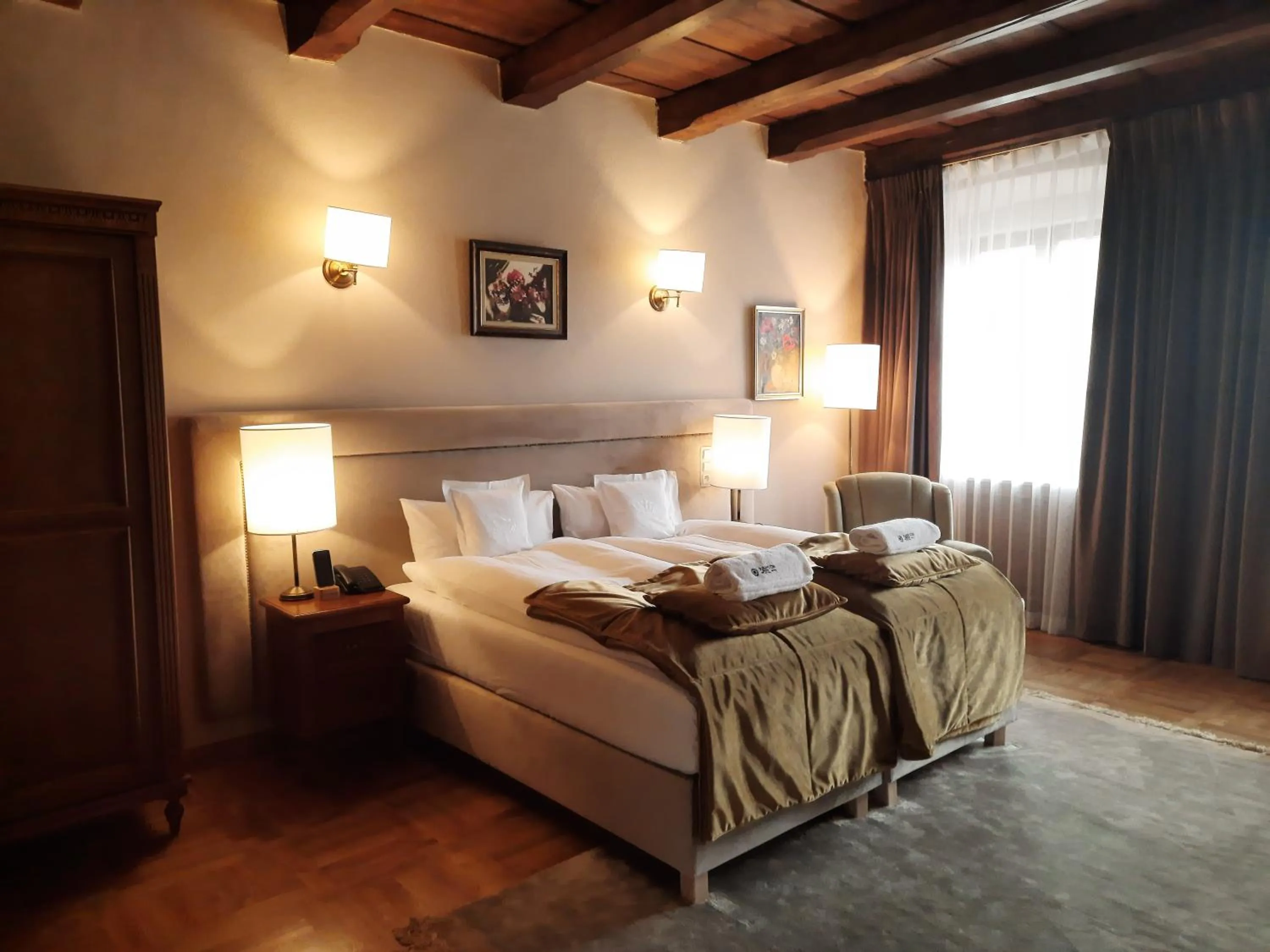 Bed in Hotel Rubinstein