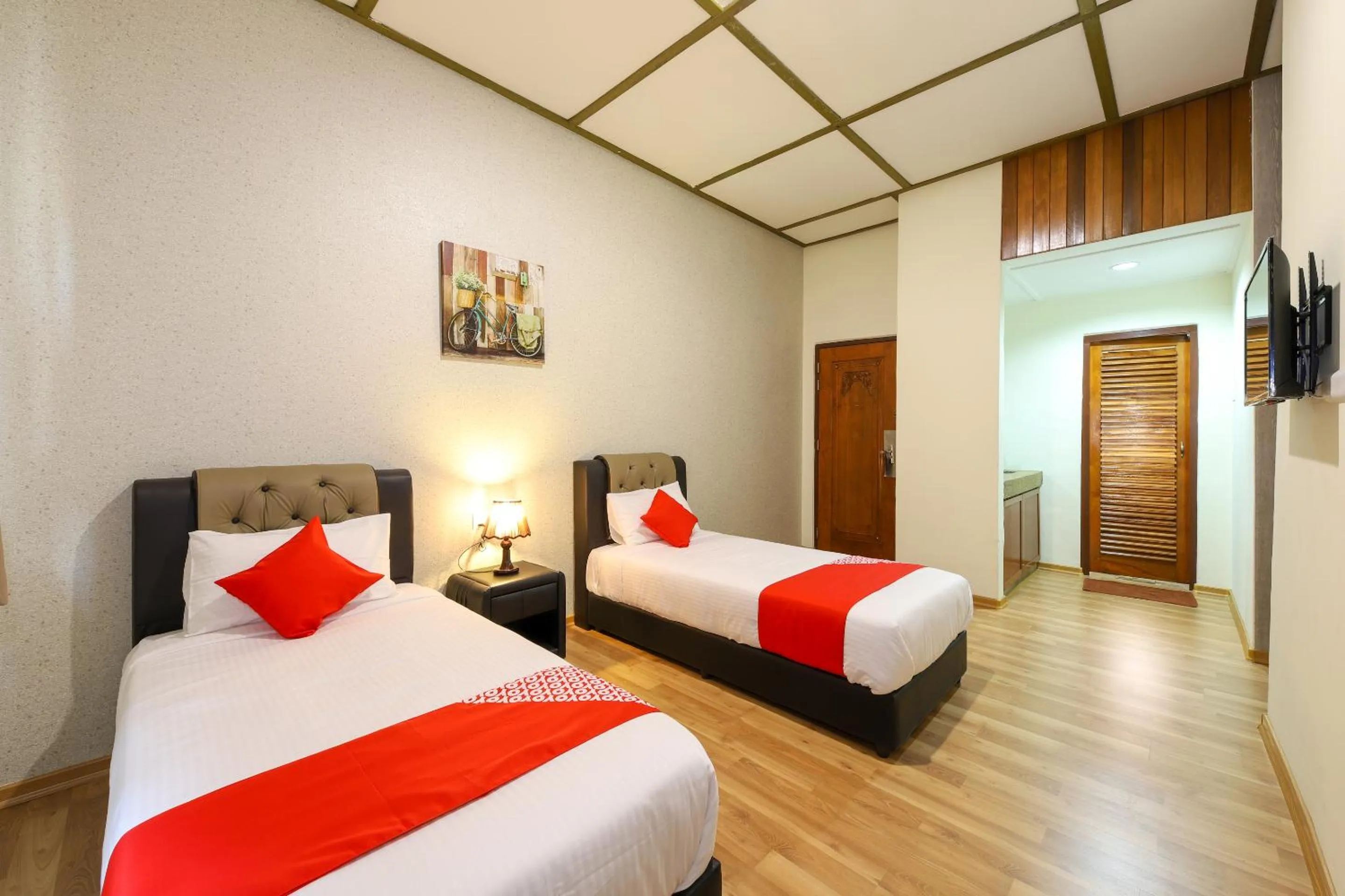 Bedroom in Super OYO Capital O 90548 Sp Venture Resort