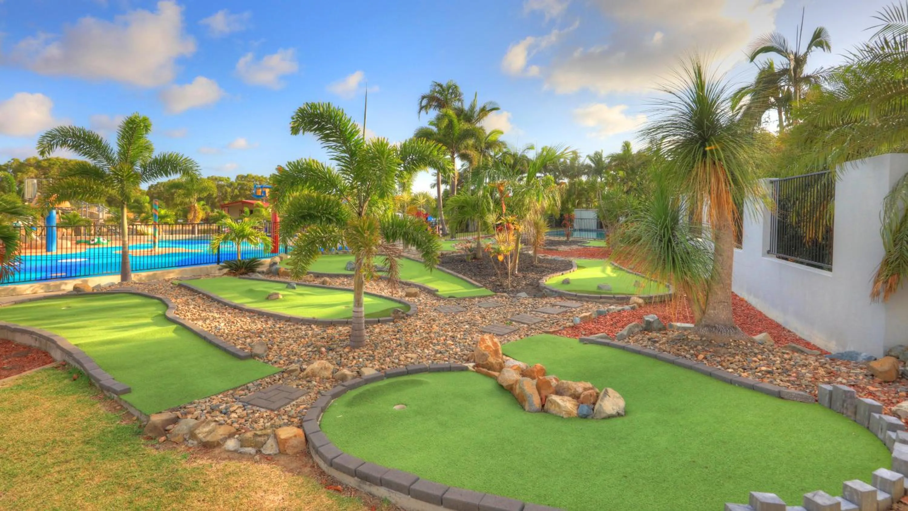Minigolf in Discovery Parks - Mackay