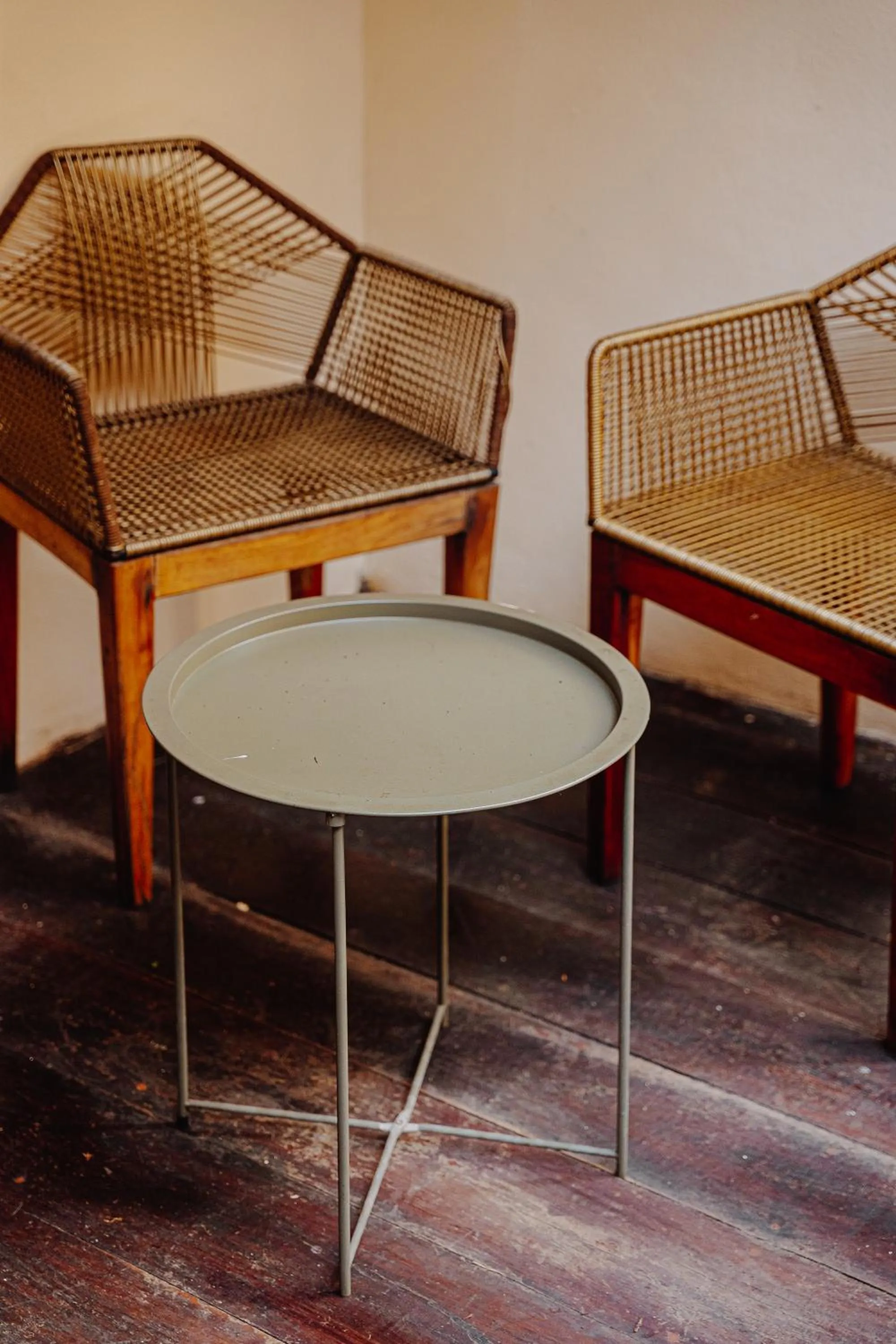 Seating area in Alma de Zorro