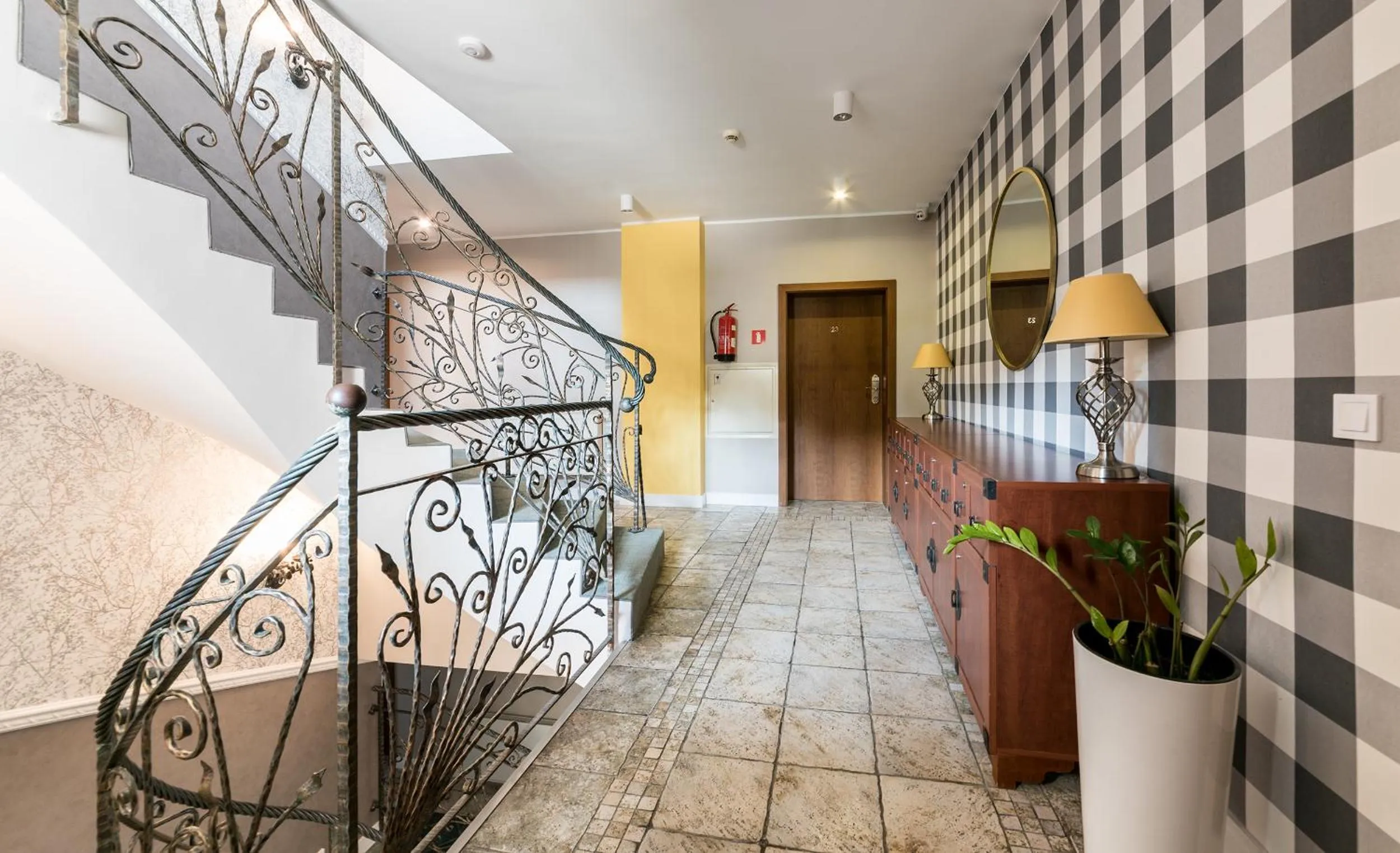 Lobby/Reception in Gościniec Witomino