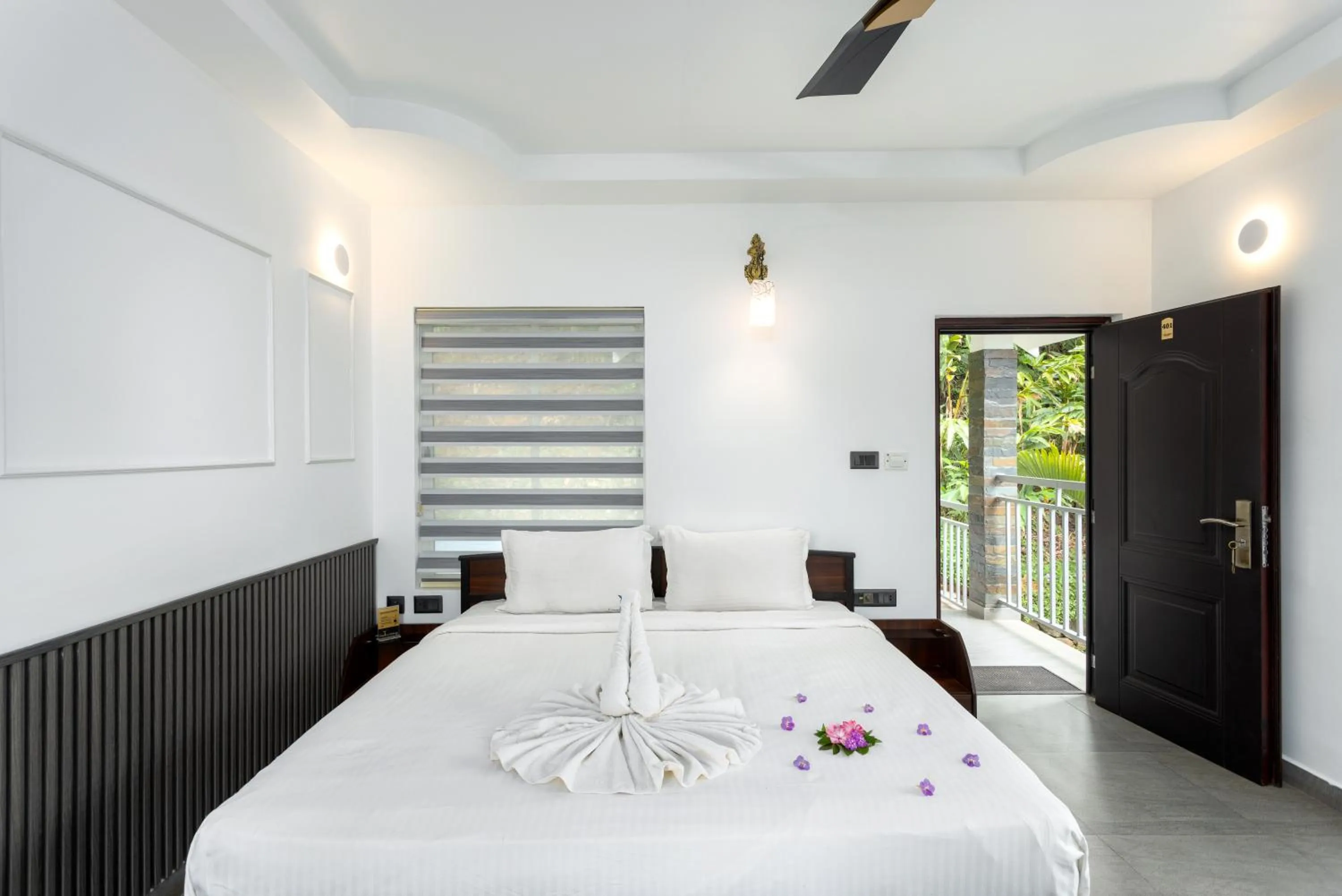 Bedroom in Eterno Camellia & Elettaria Resort with Pool