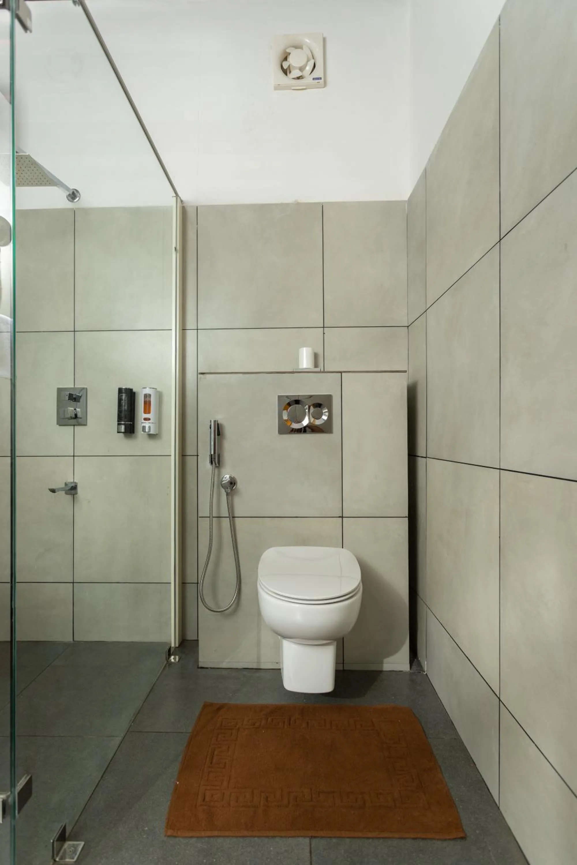 Bathroom in Eterno Camellia & Elettaria Resort with Pool