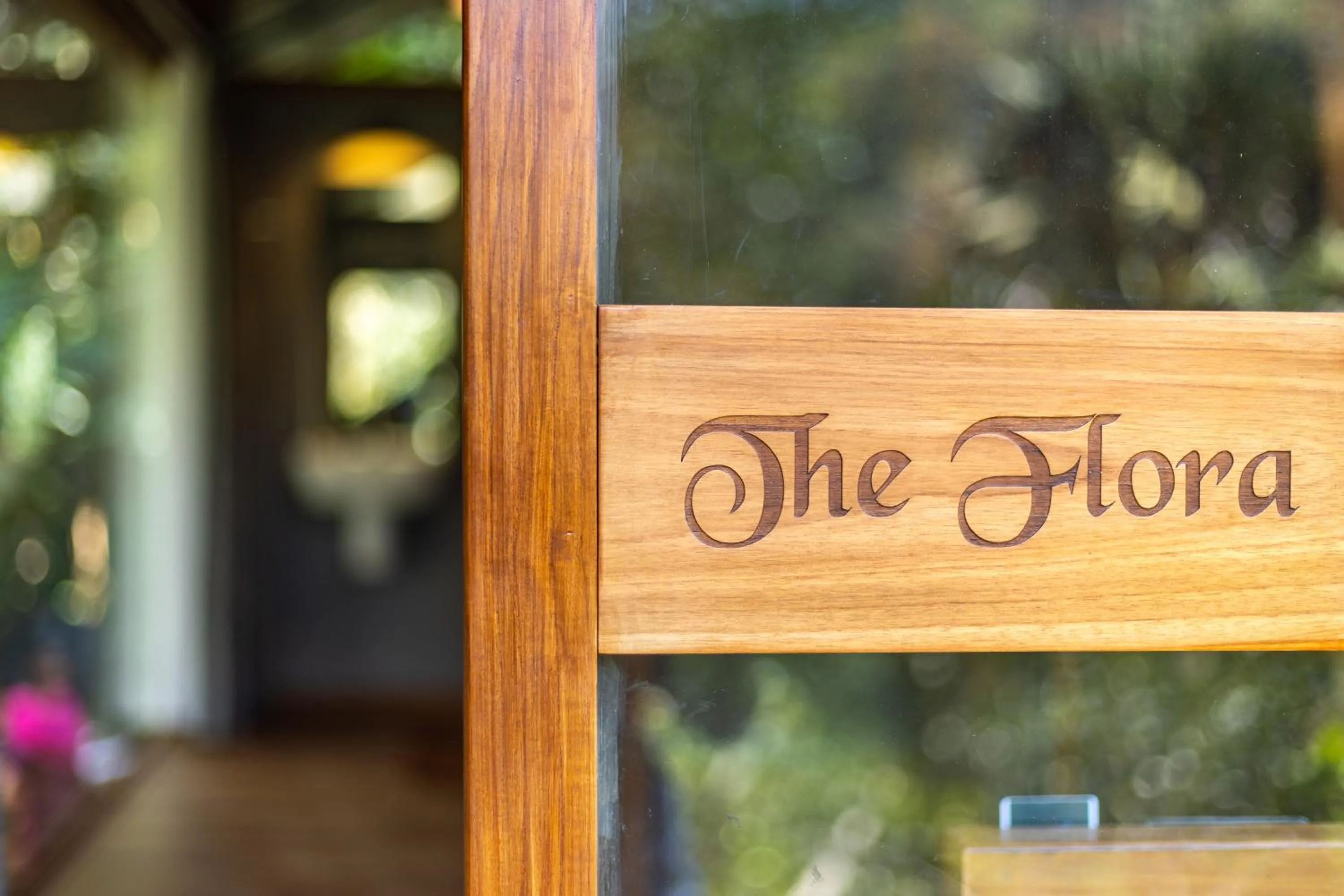 Text overlay in Eterno Camellia & Elettaria Resort with Pool