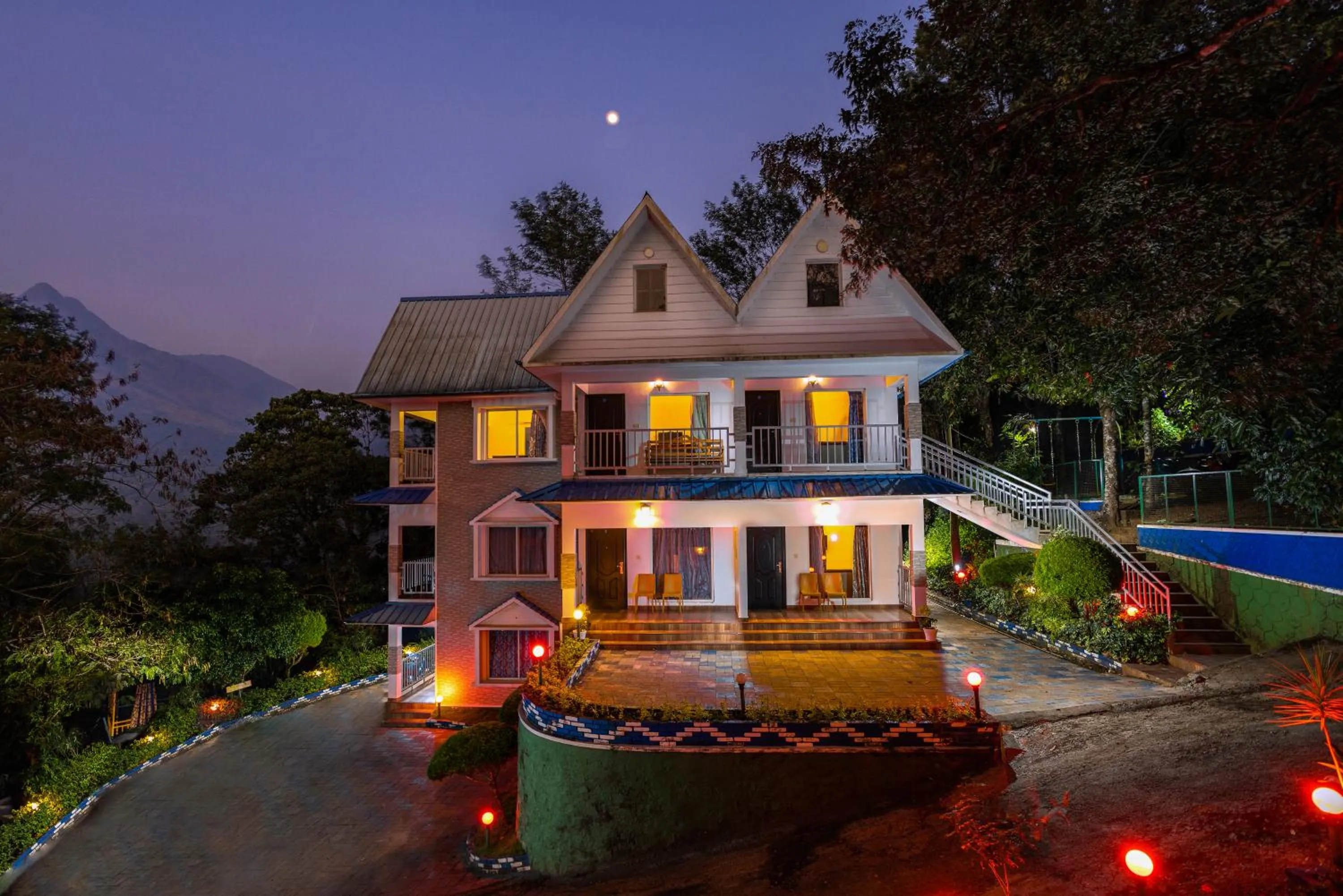 Property building in Eterno Camellia & Elettaria Resort with Pool