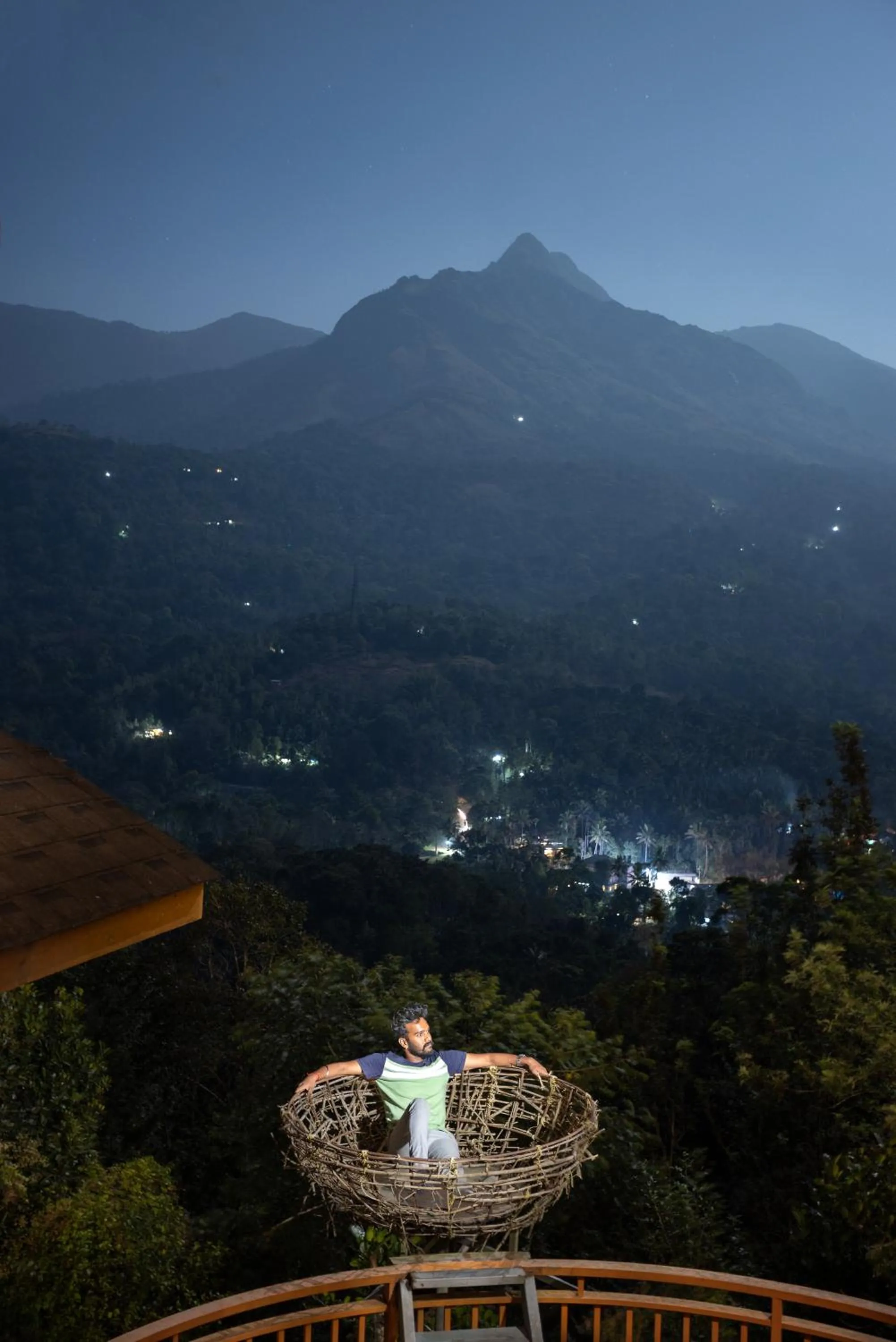 Mountain view in Eterno Camellia & Elettaria Resort with Pool