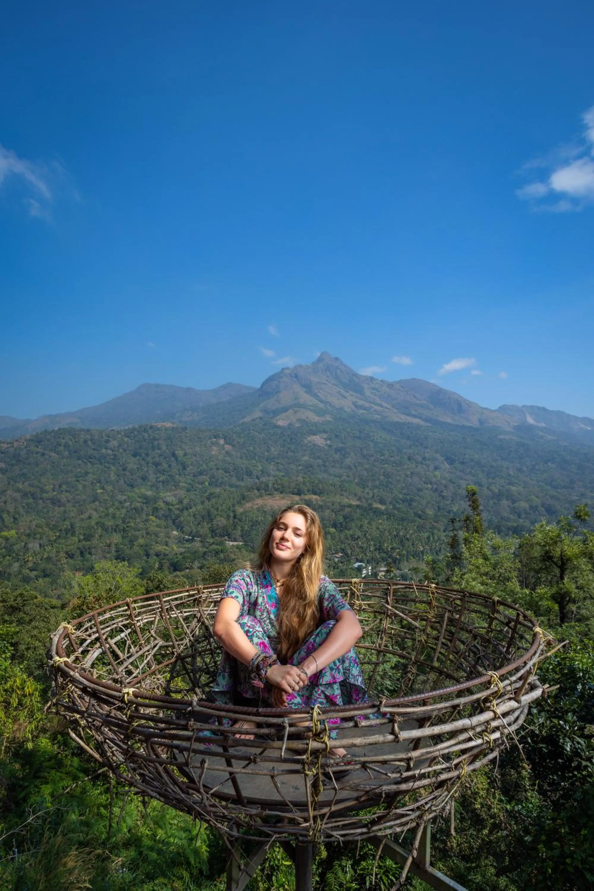Mountain view in Eterno Camellia & Elettaria Resort with Pool