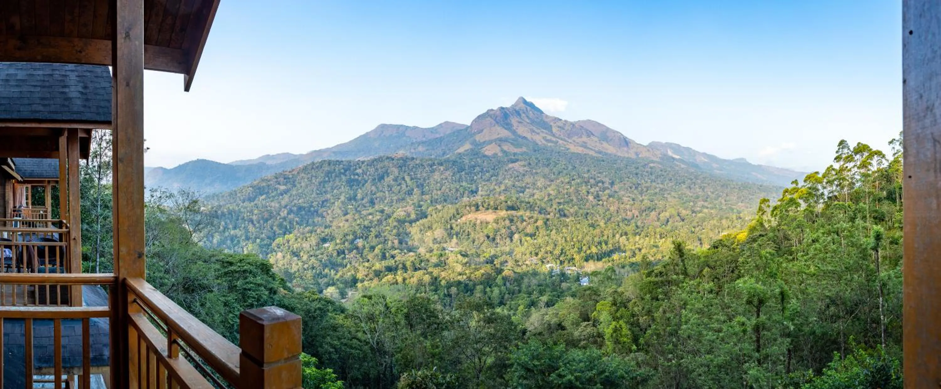 Mountain view in Eterno Camellia & Elettaria Resort with Pool