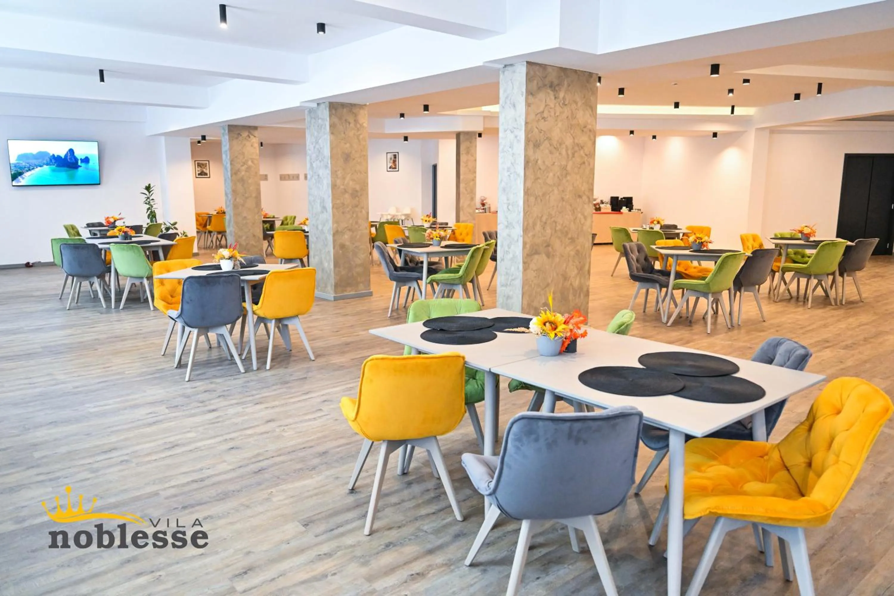 Seating area in Vila Noblesse