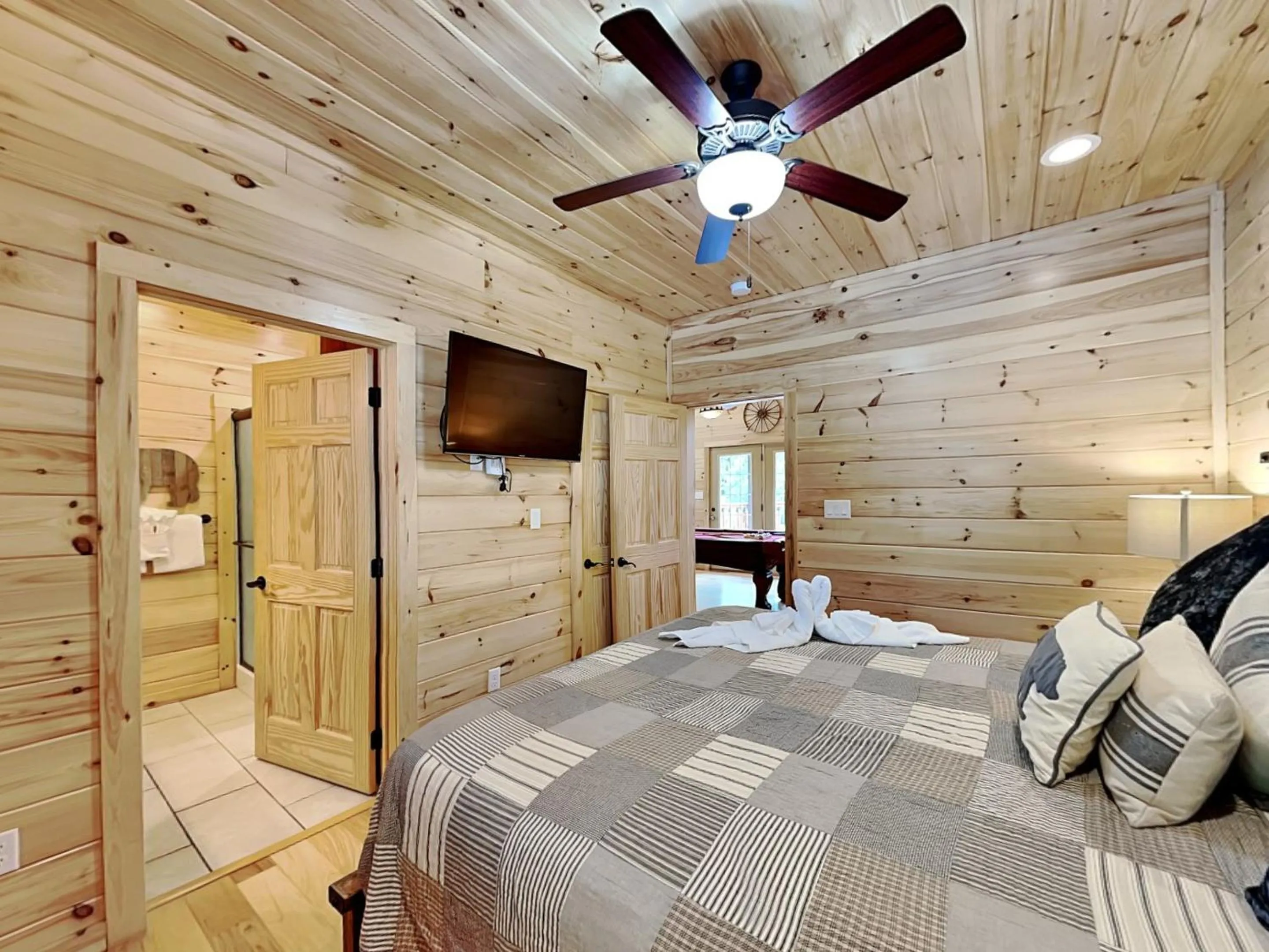 Bed in Smoky Haven
