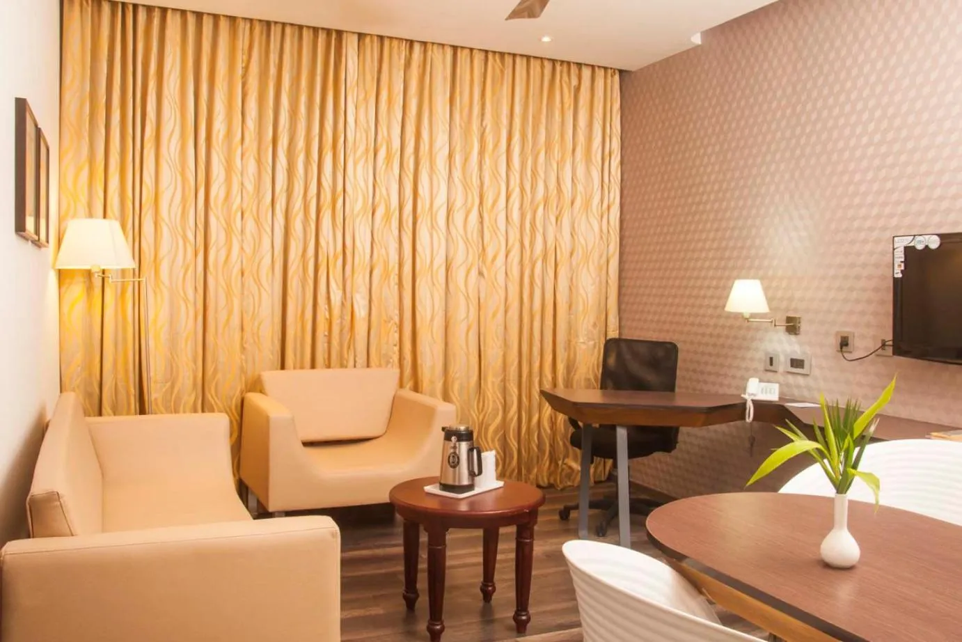 Living room in Hotel Indraprastha