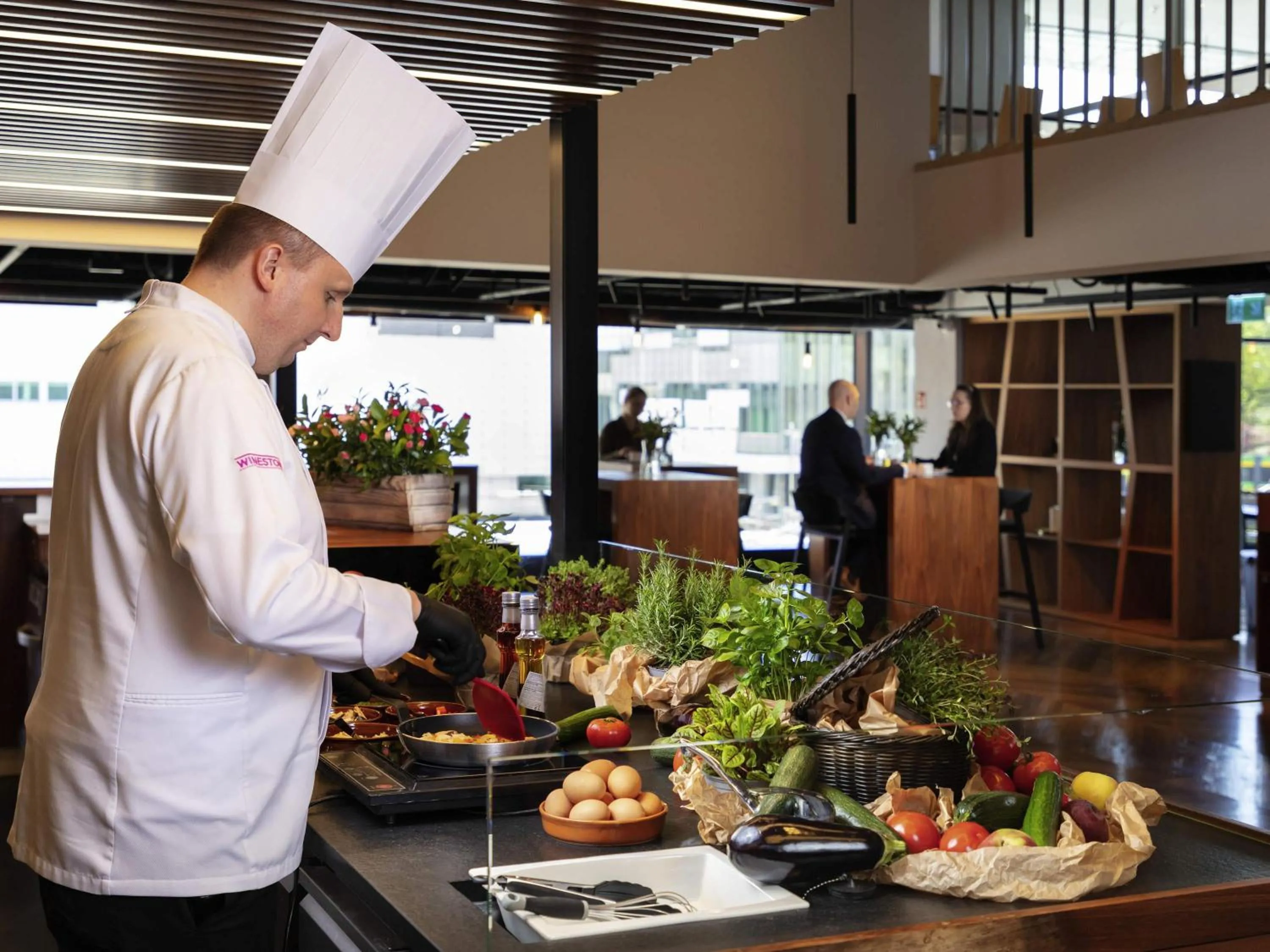 Breakfast in Novotel Poznan Centrum