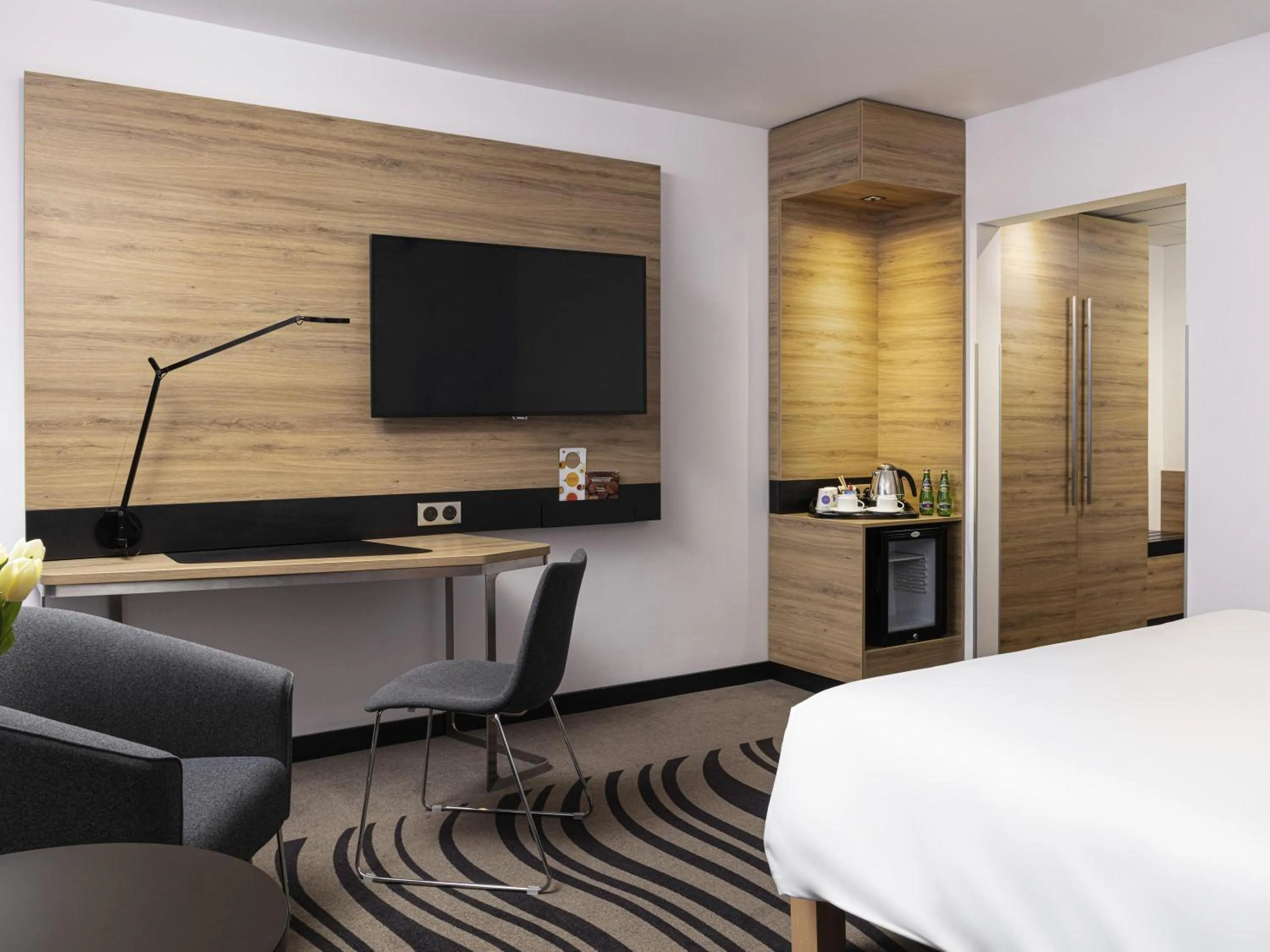 Bedroom, Bed in Novotel Poznan Centrum