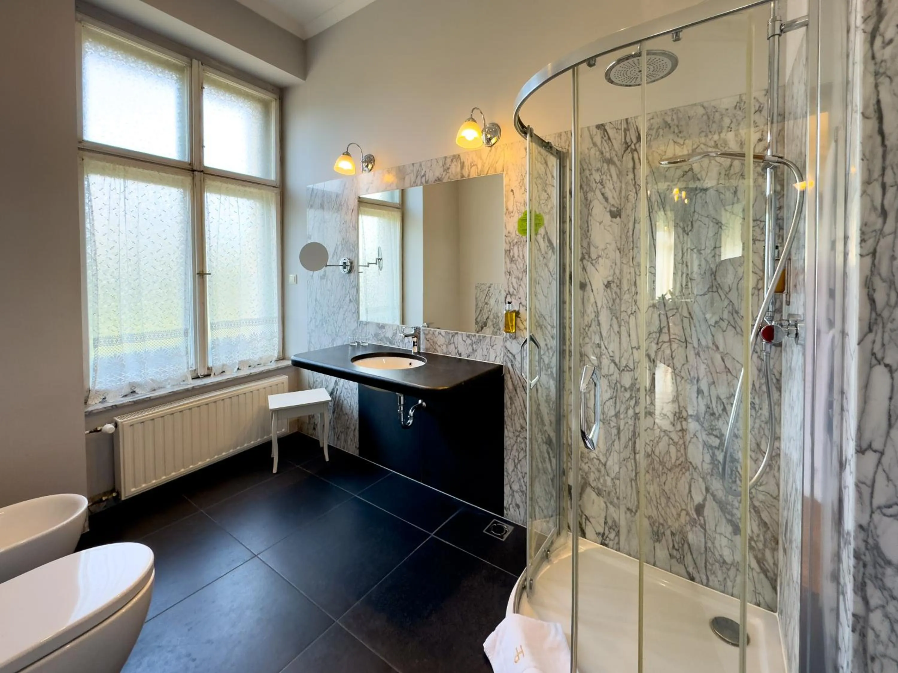 Bathroom in Hotel Polonia