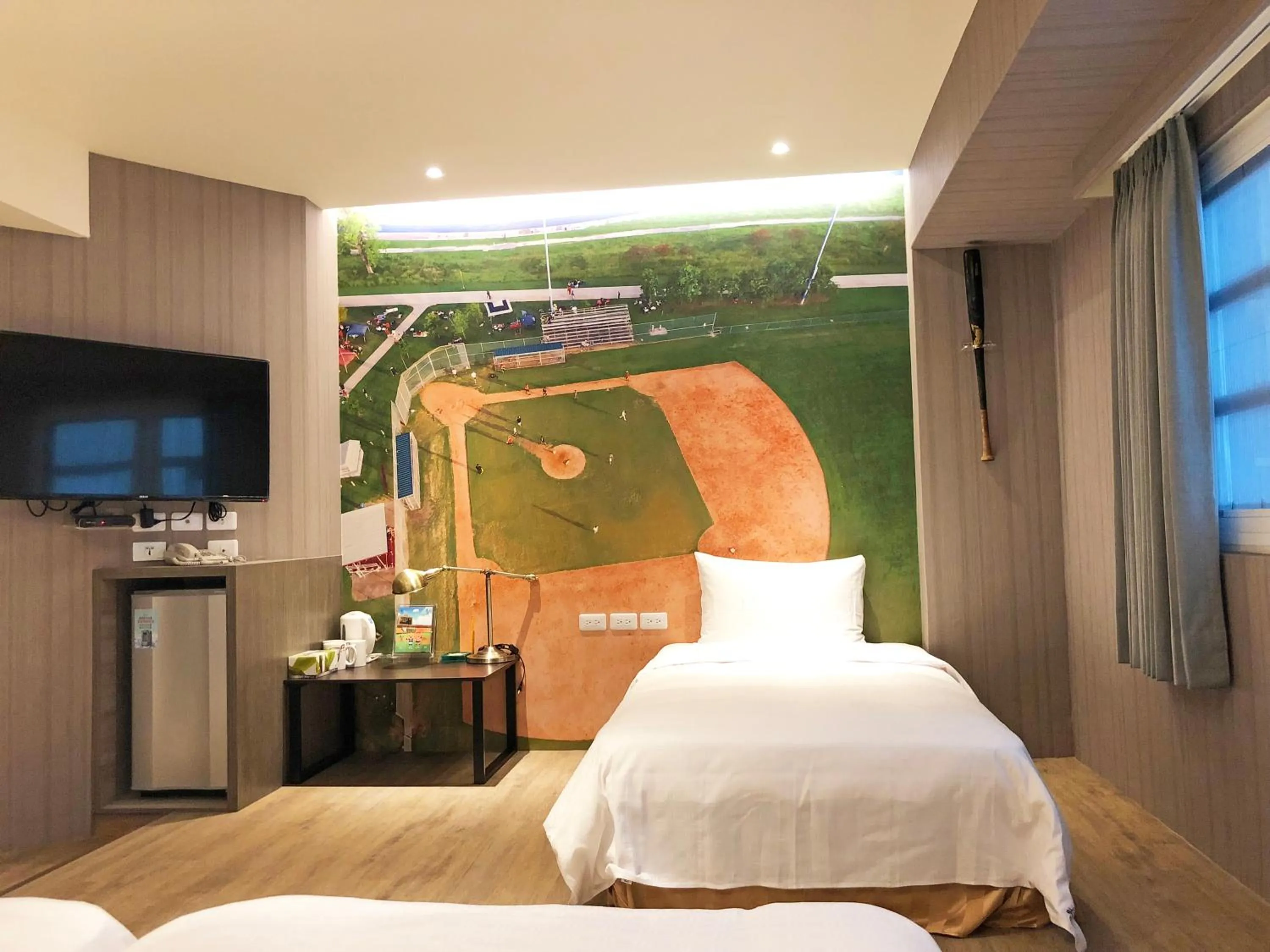 Photo of the whole room, Bed in La Hotel-Baseball Theme Hall