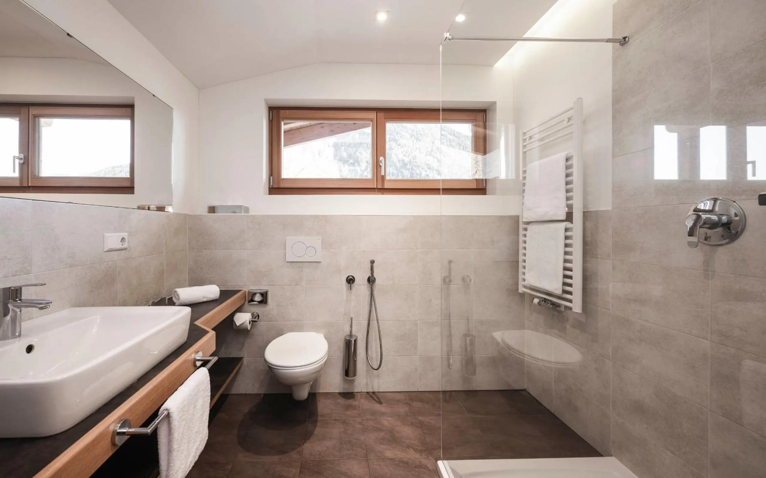 Bathroom in Hotel Fernblick