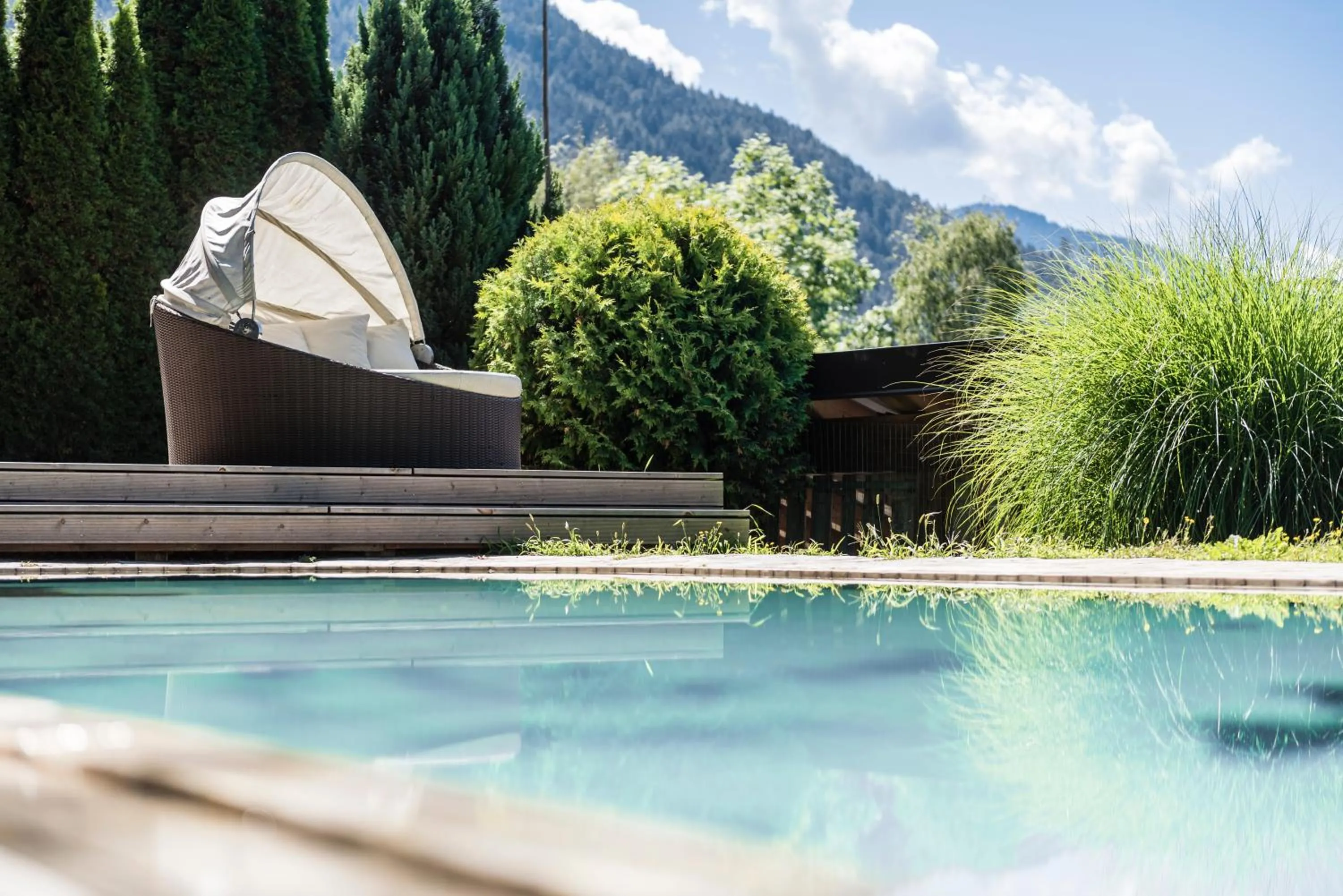 Swimming pool in Hotel Fernblick