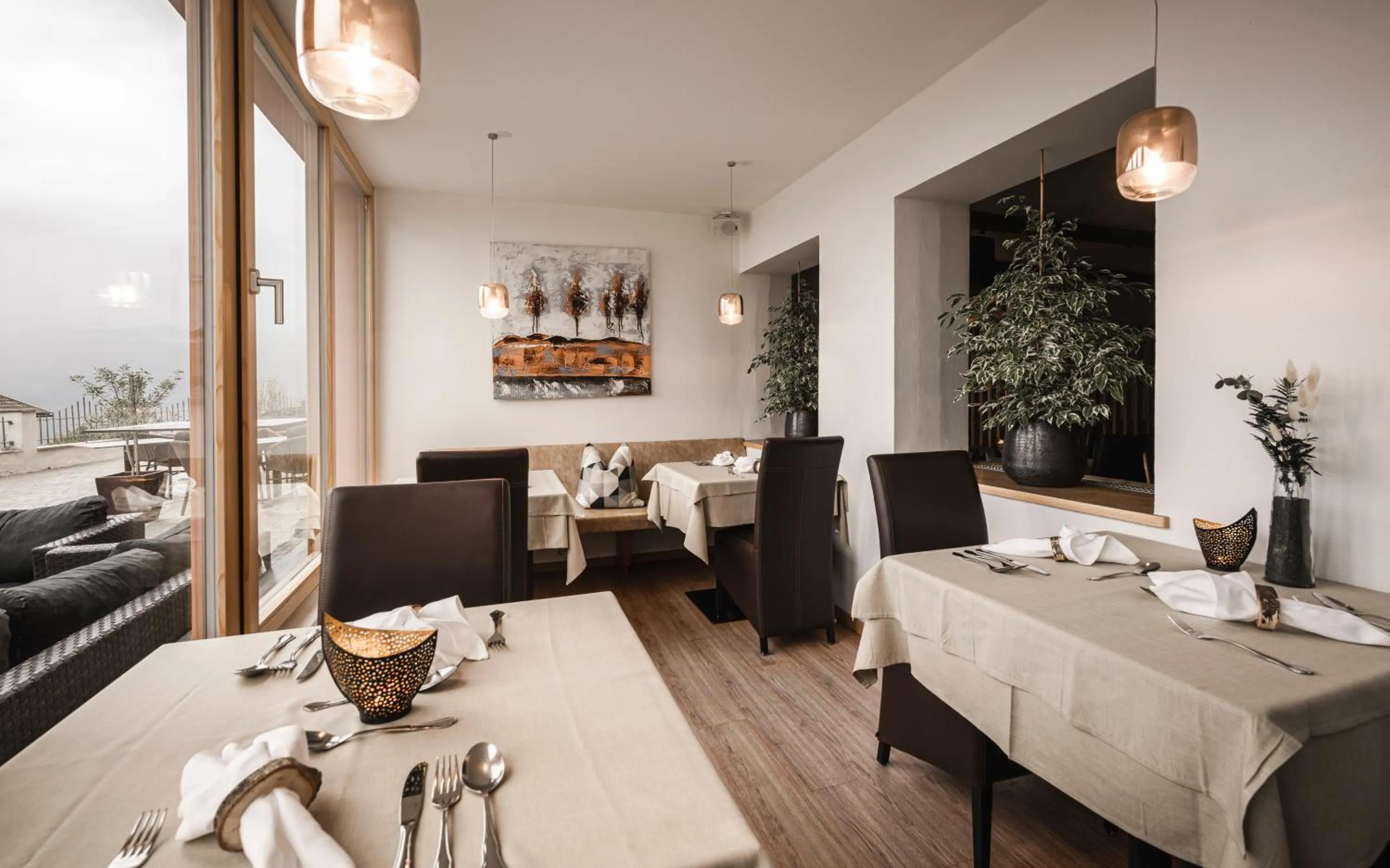 Restaurant/places to eat, Bed in Hotel Fernblick