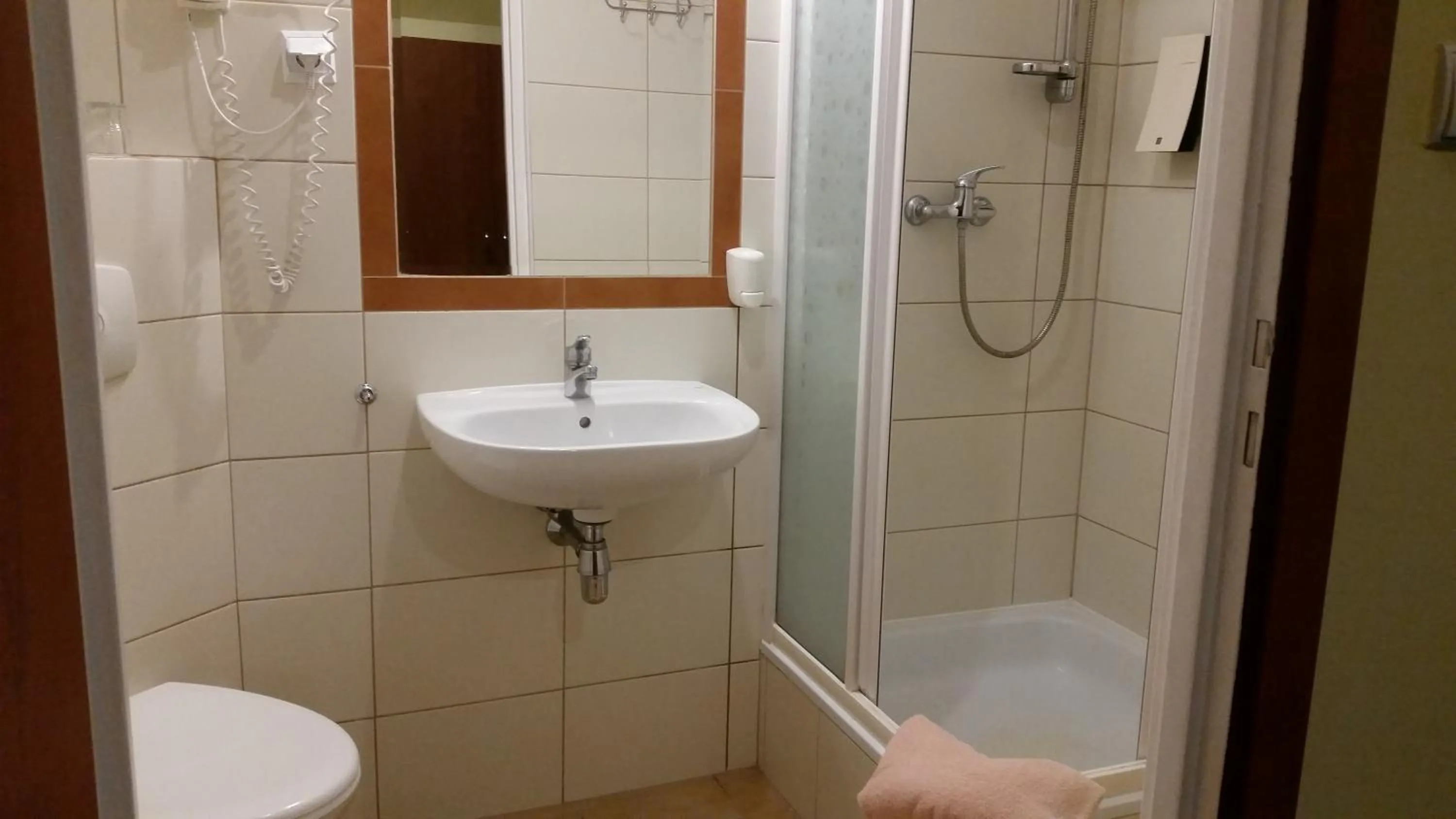 Bathroom in Hotel Kopernik