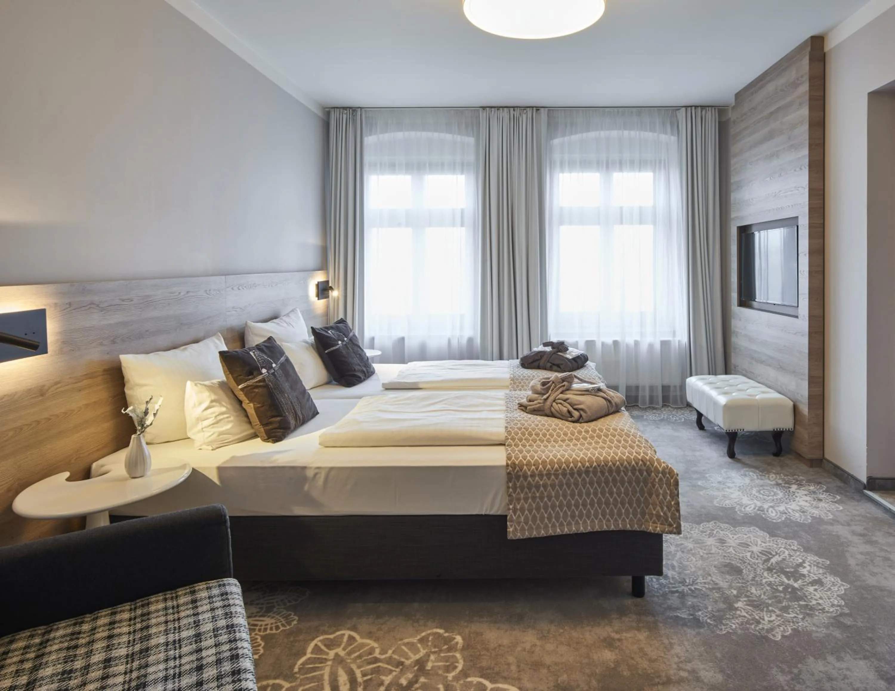 Bedroom, Bed in Hotel Via Regia - VIAs-Hotels