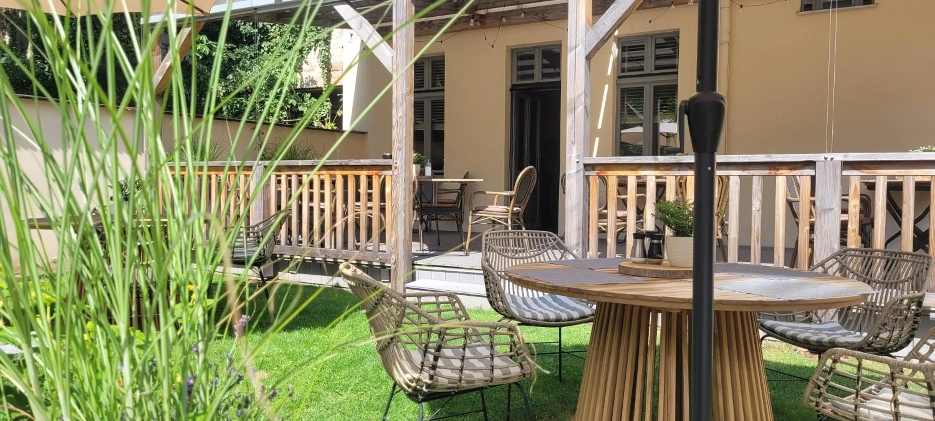 Balcony/Terrace in Hotel Via Regia - VIAs-Hotels