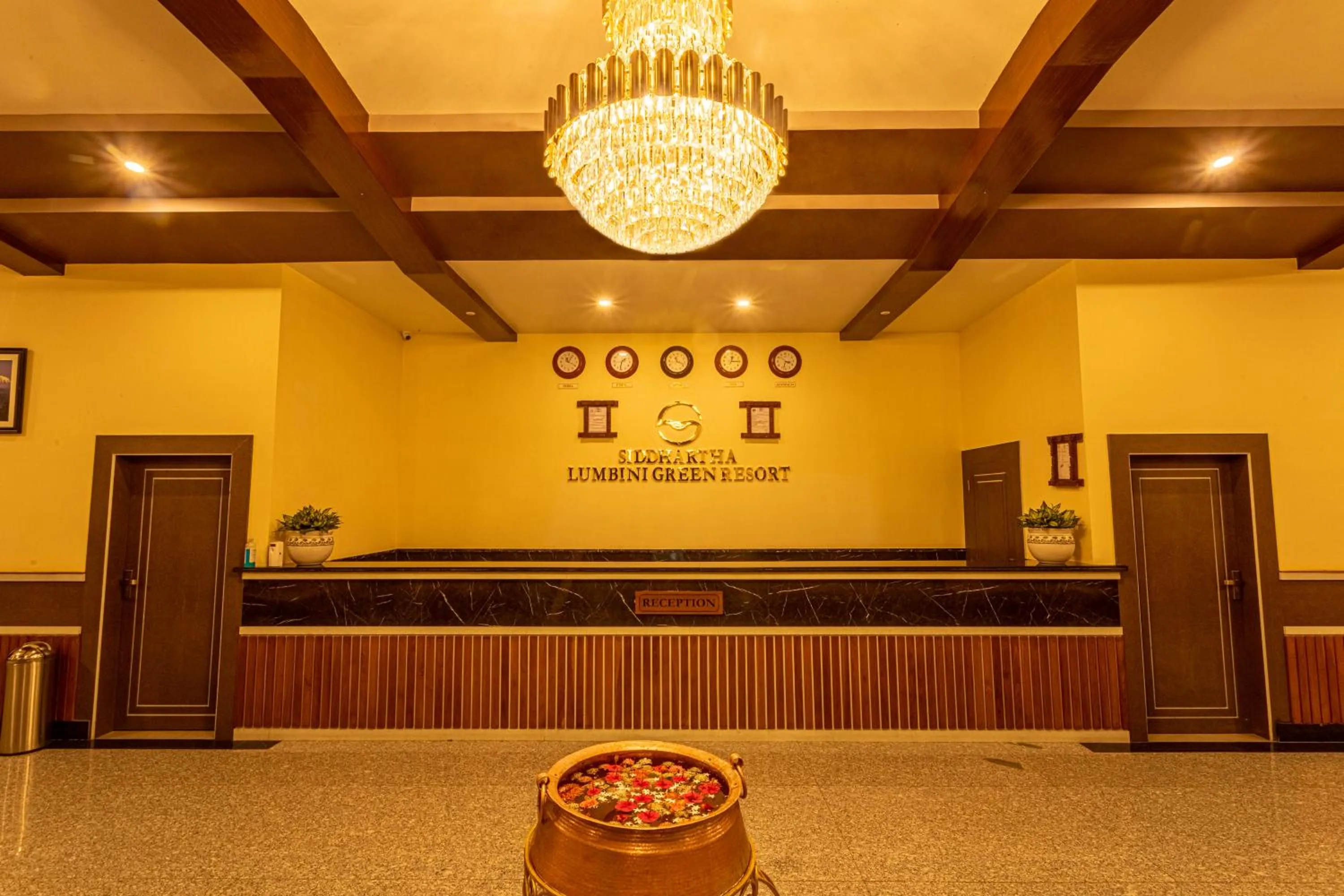 Lobby or reception in Lumbini Green Resort