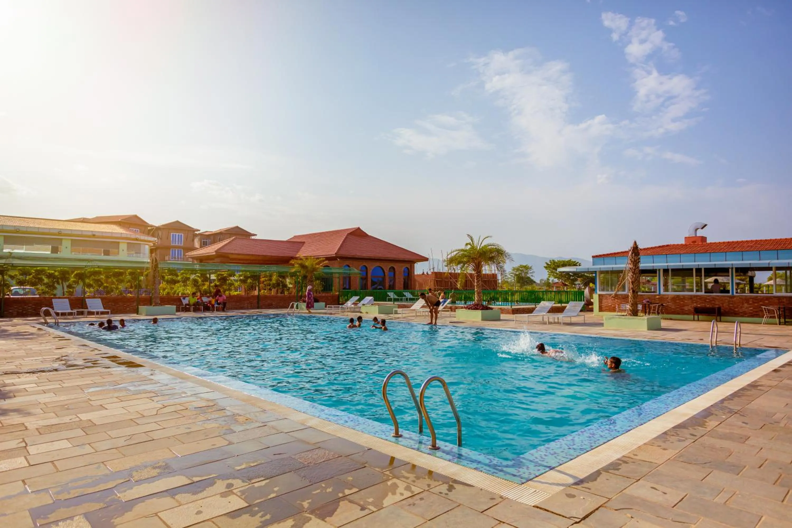 Property building in Lumbini Green Resort