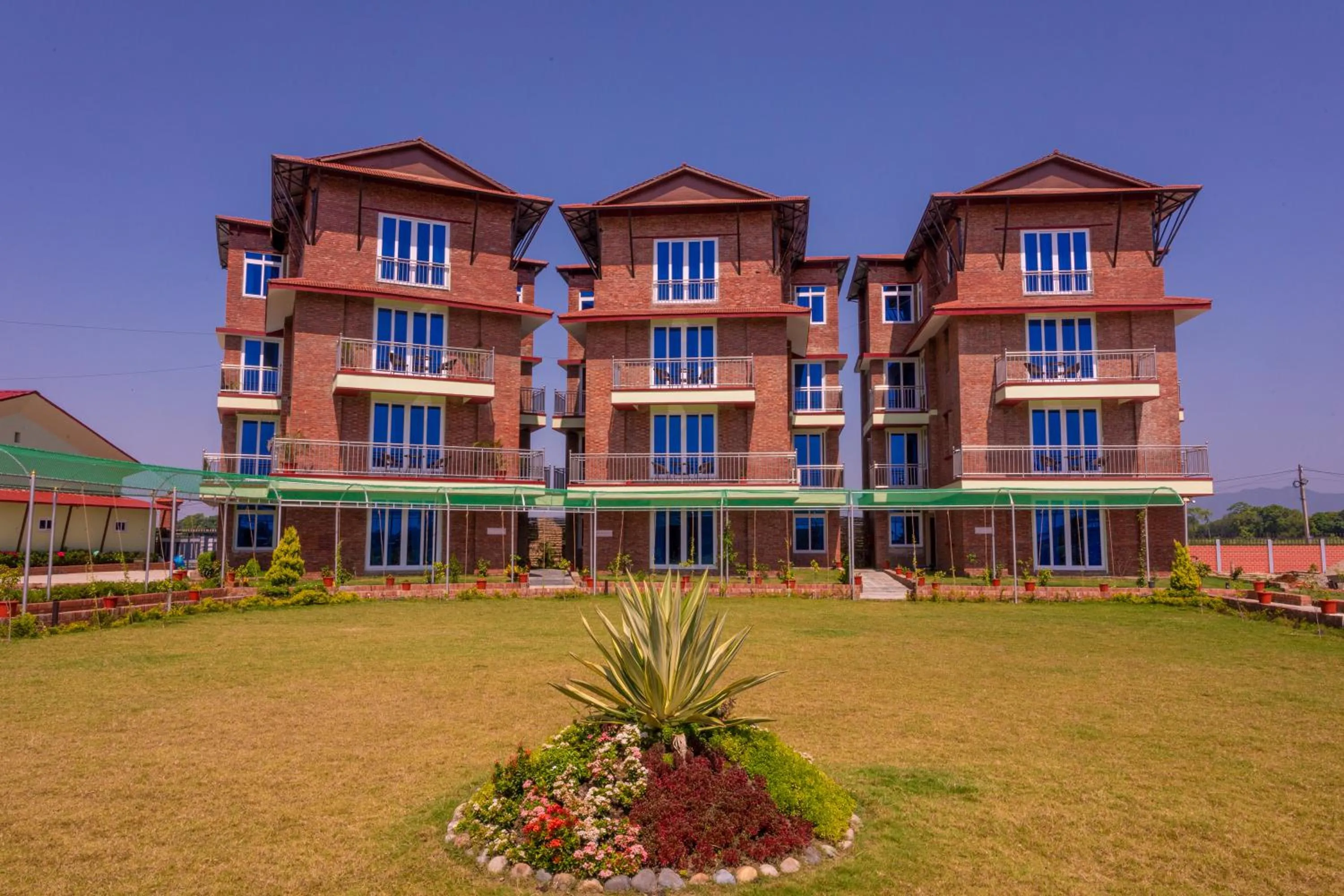 Property building in Lumbini Green Resort