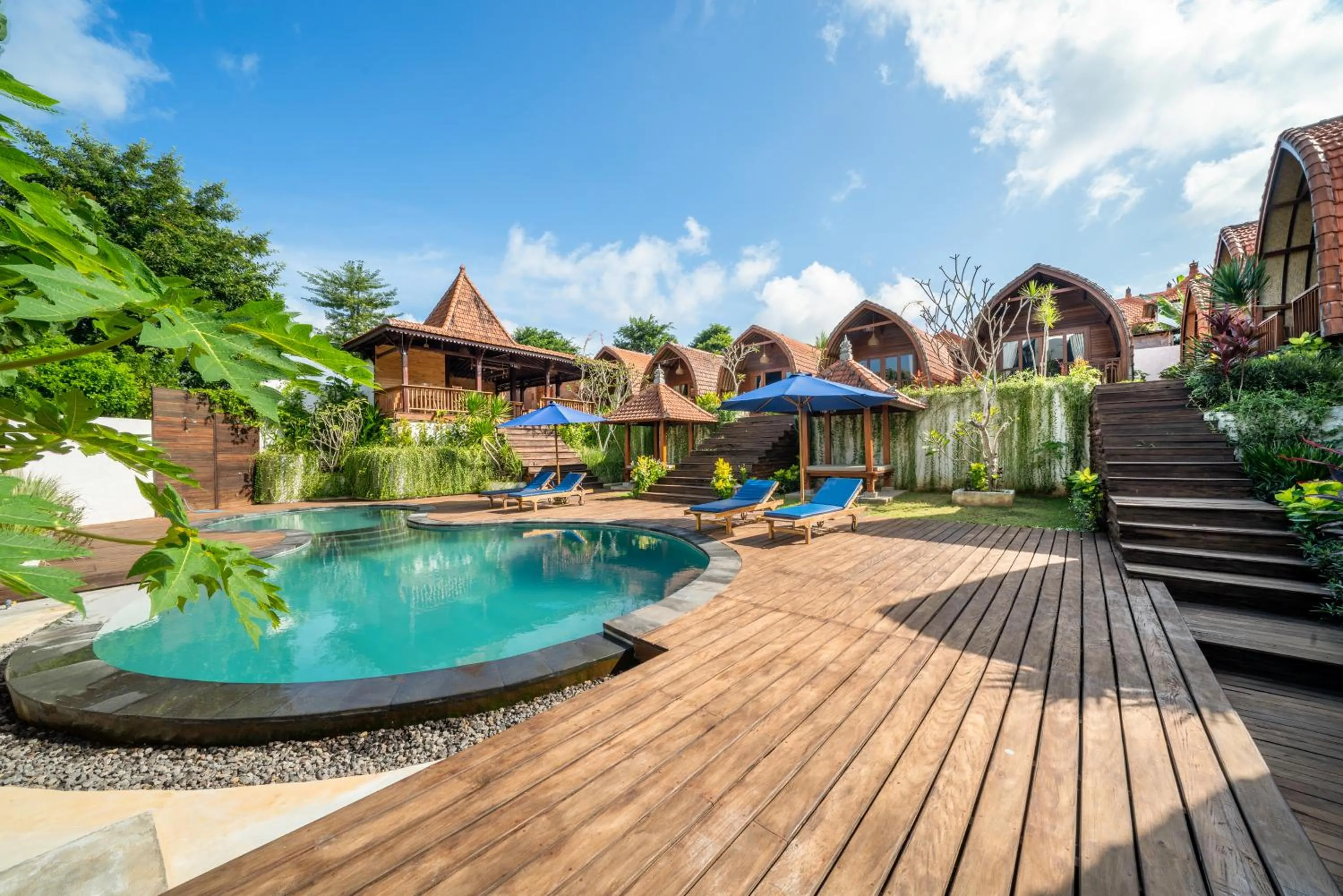 Property building in Lumbung Sari