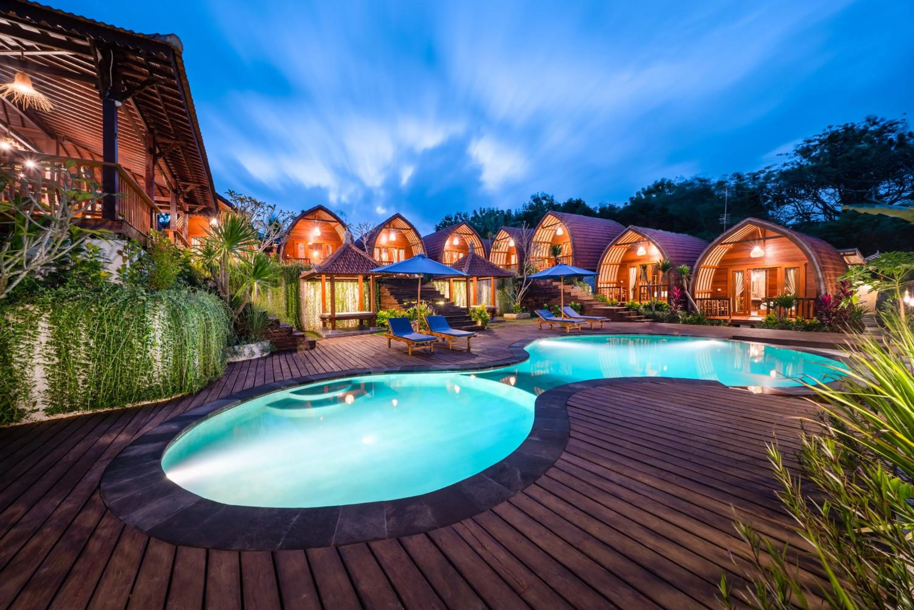 Property building in Lumbung Sari