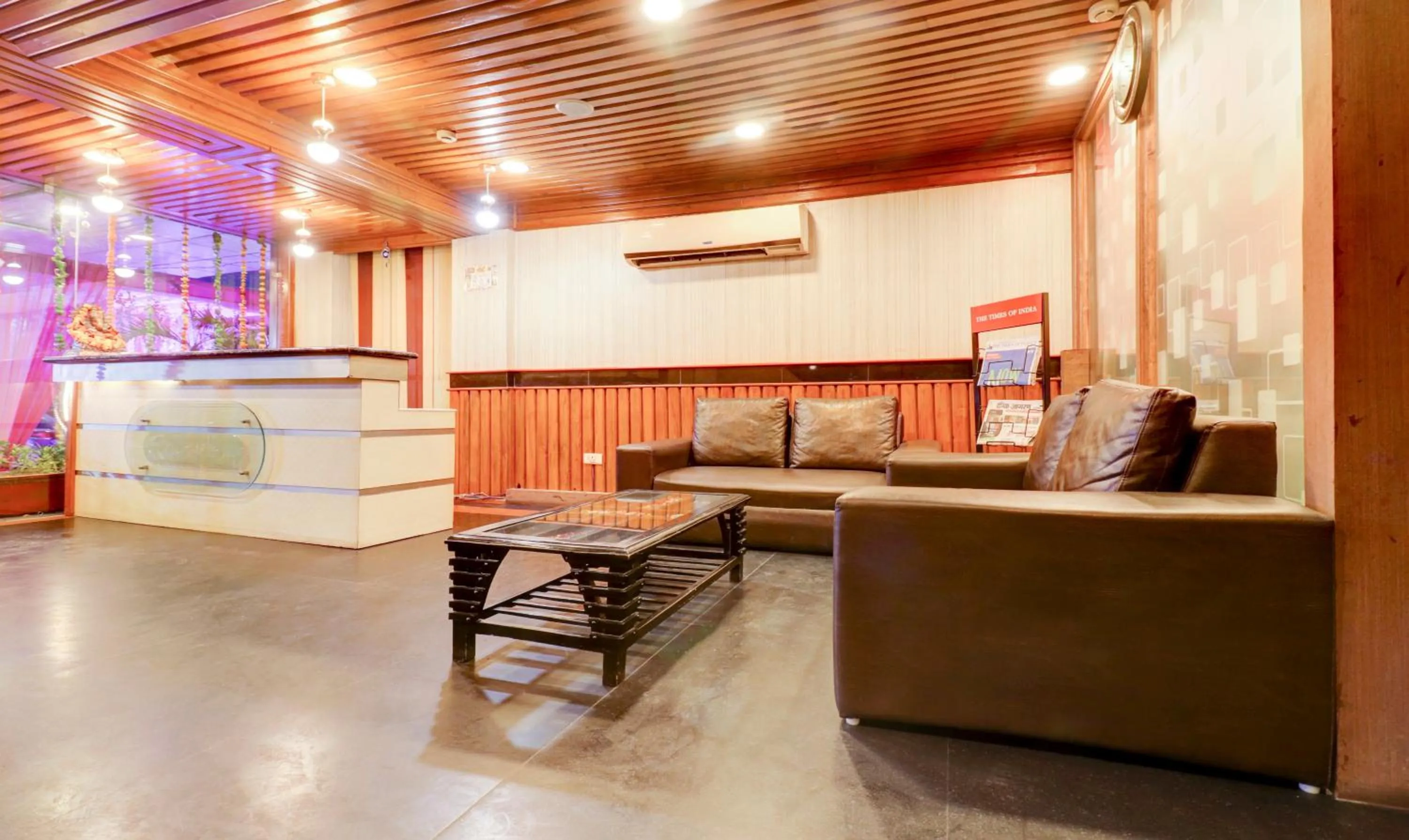Lobby or reception in Treebo Calista, Patel Nagar