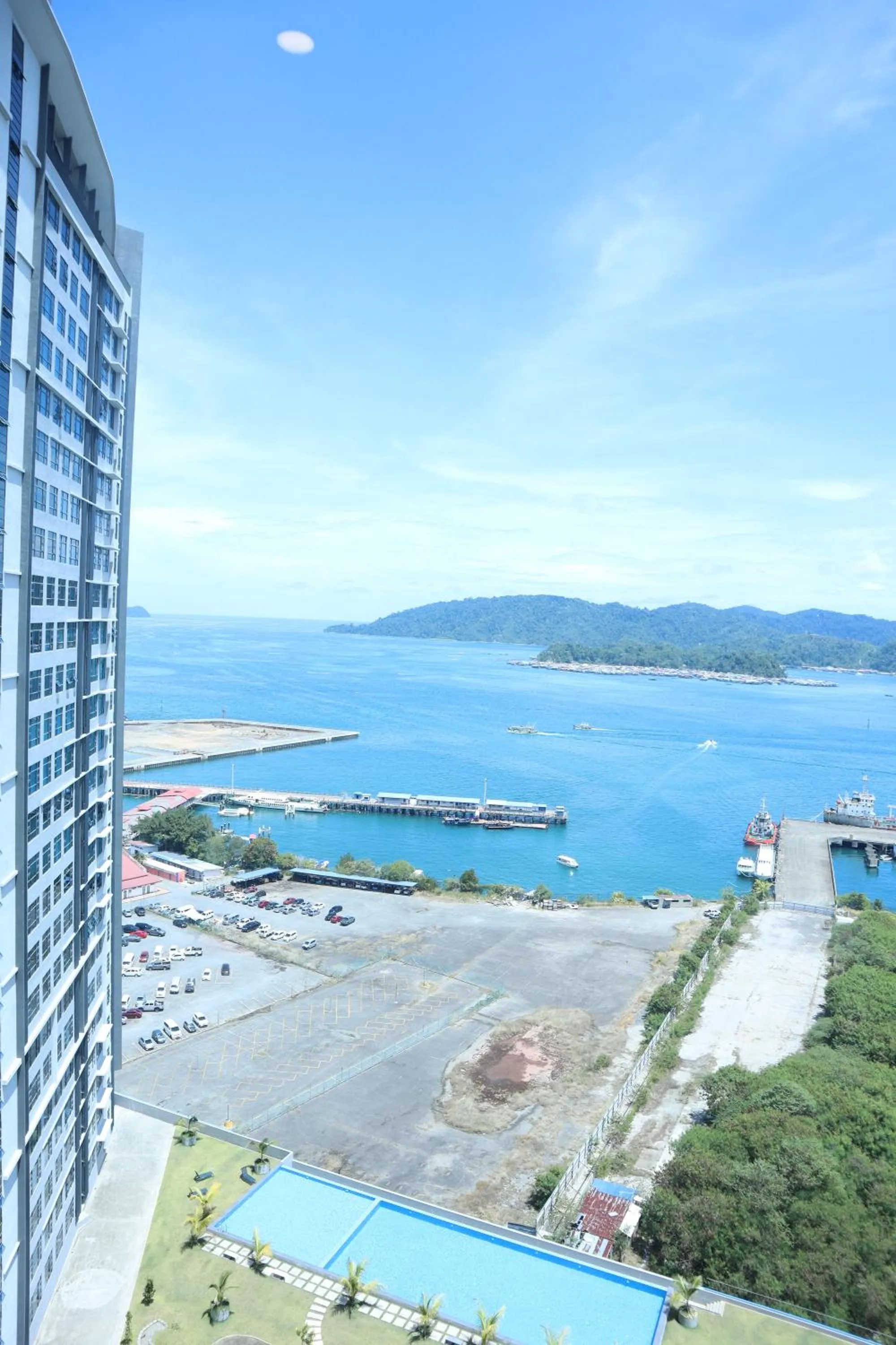 View (from property/room) in Homesuite' Home at Jesselton Quay