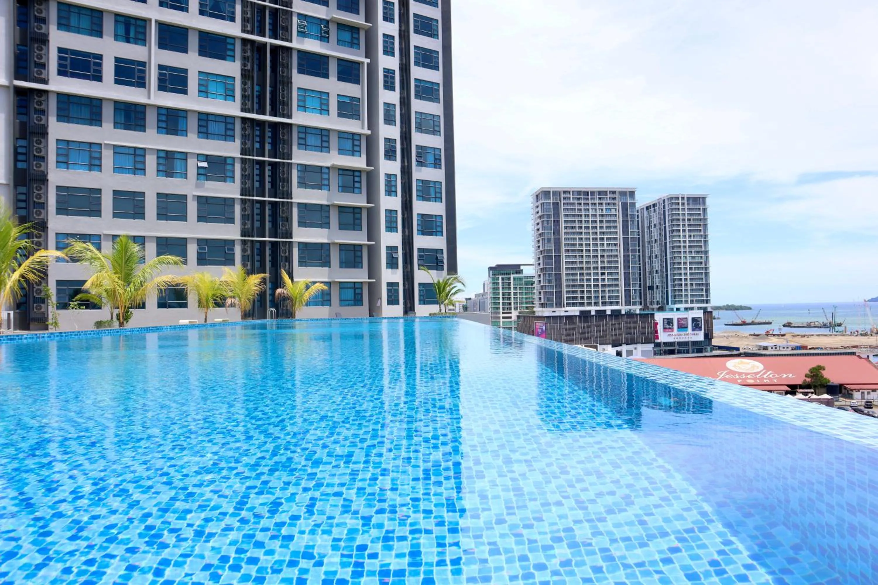 Swimming pool in Homesuite' Home at Jesselton Quay