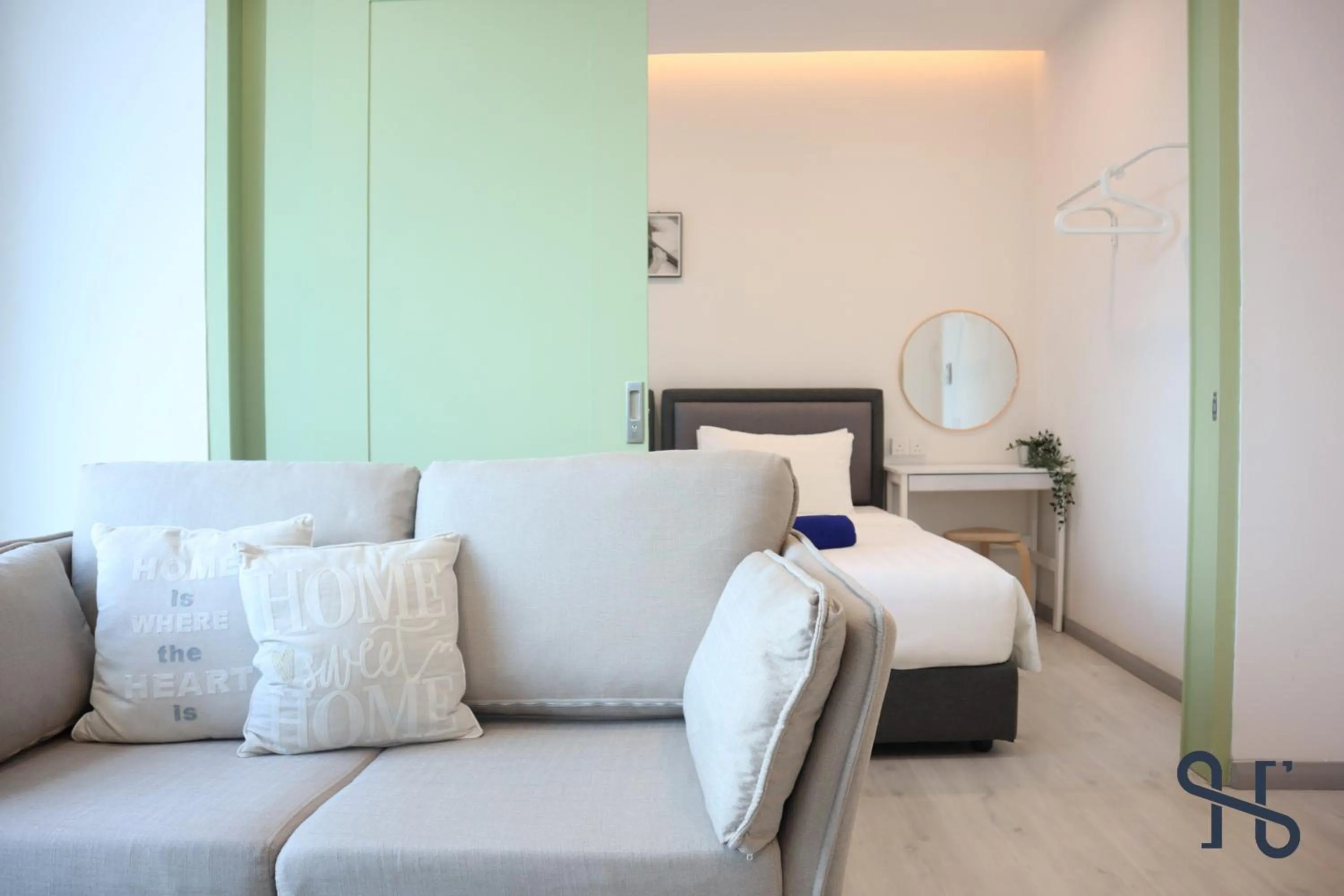 Bed in Homesuite' Home at Jesselton Quay