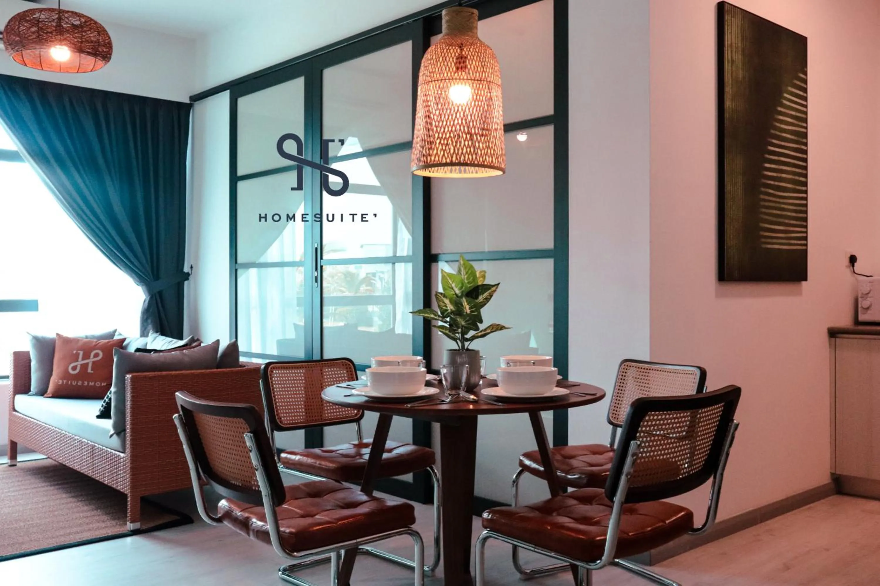 Dining area in Homesuite' Home at Jesselton Quay