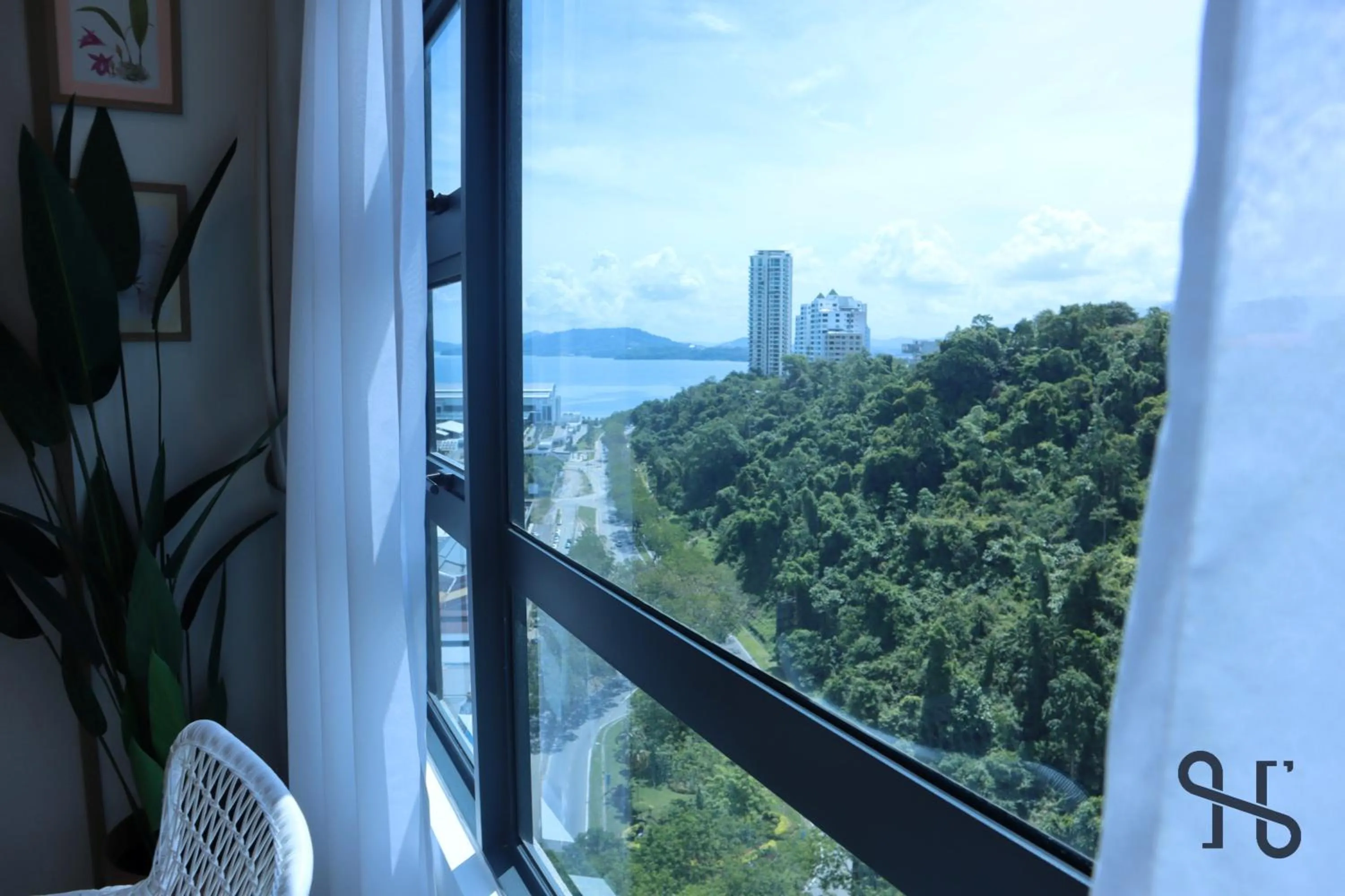 View (from property/room) in Homesuite' Home at Jesselton Quay